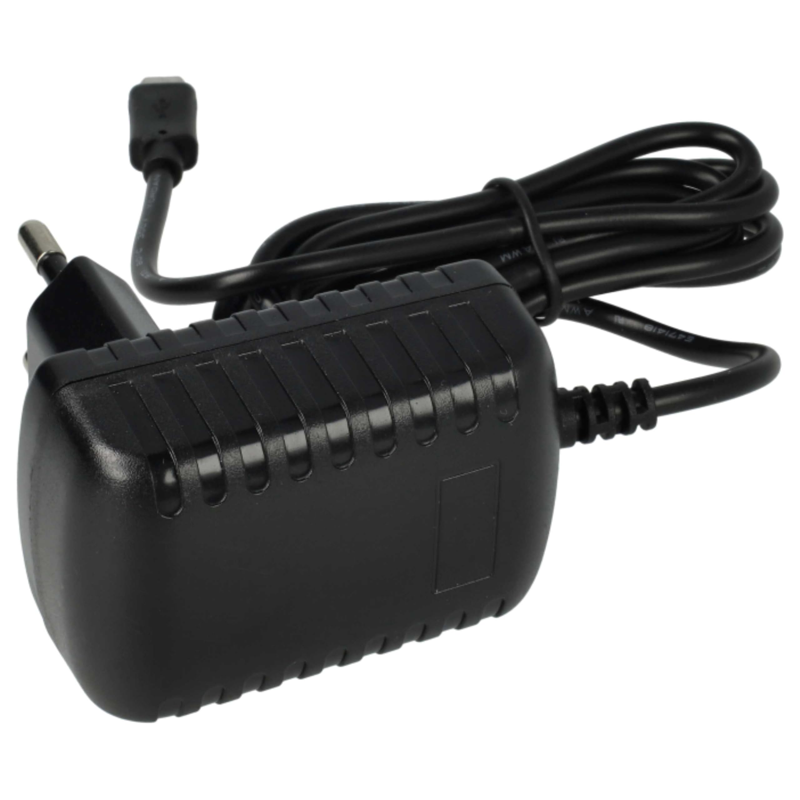 vhbw caricabatterie micro-USB 5V 1A per Motorola Razr2 nero