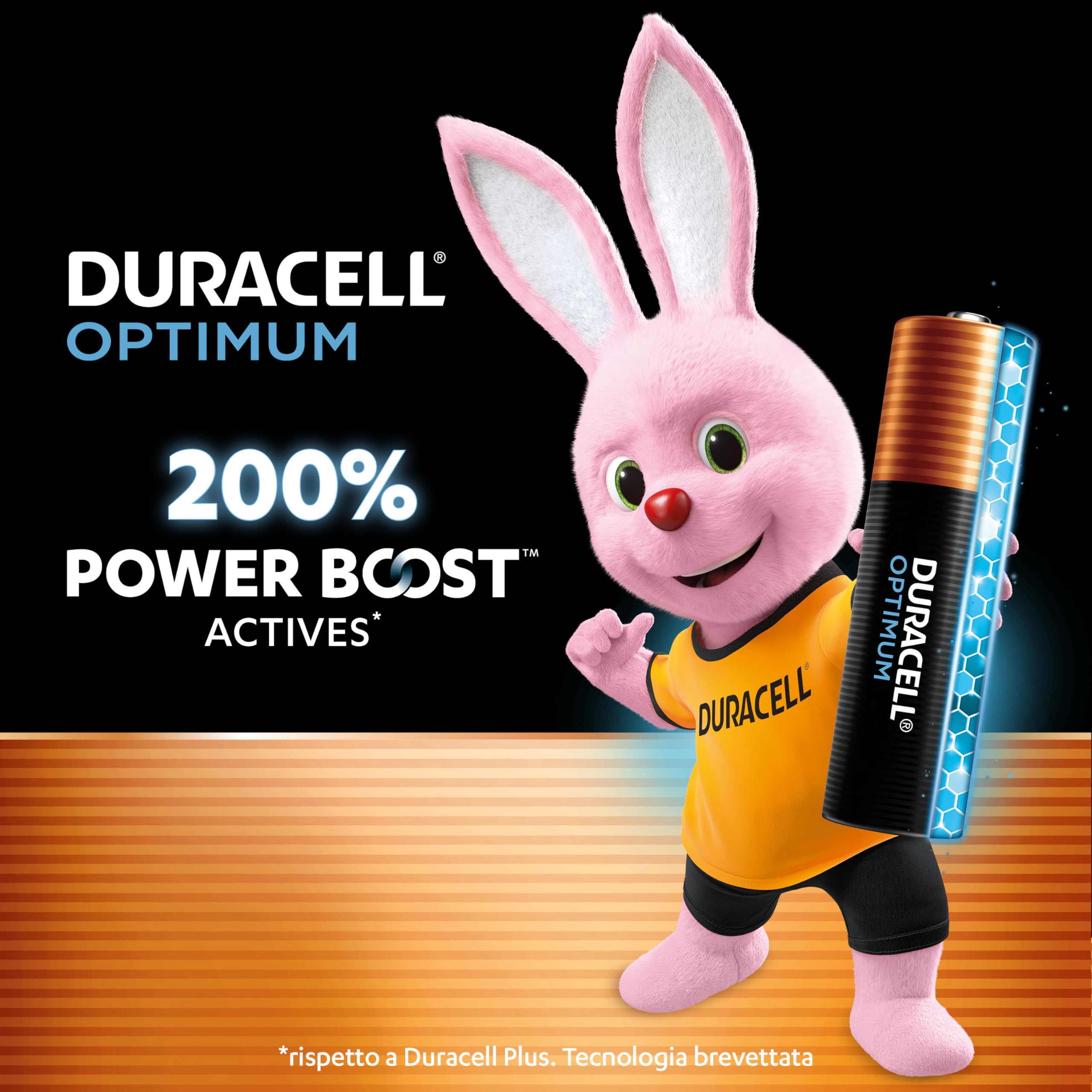 Duracell Optimum AAA batterie alcaline 12 pezzi power boost