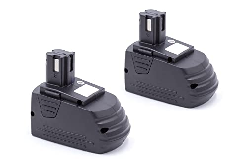 vhbw Batteria Utensile Hilti SB12 3000mAh NiMH 2 Pezzi