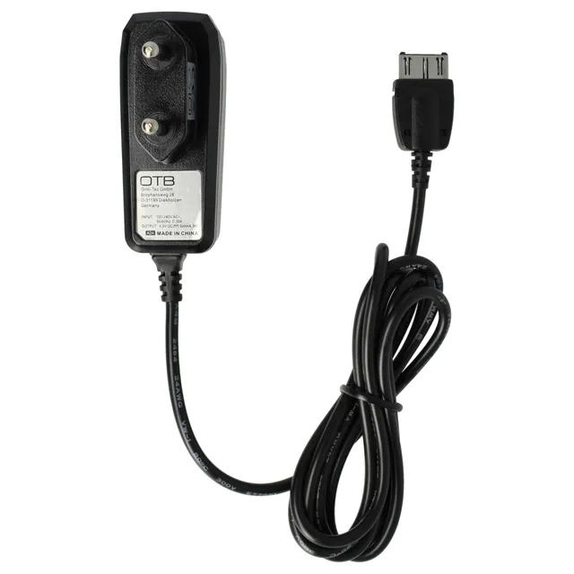 vhbw Caricabatterie telefono Siemens A57 A60 6V nero