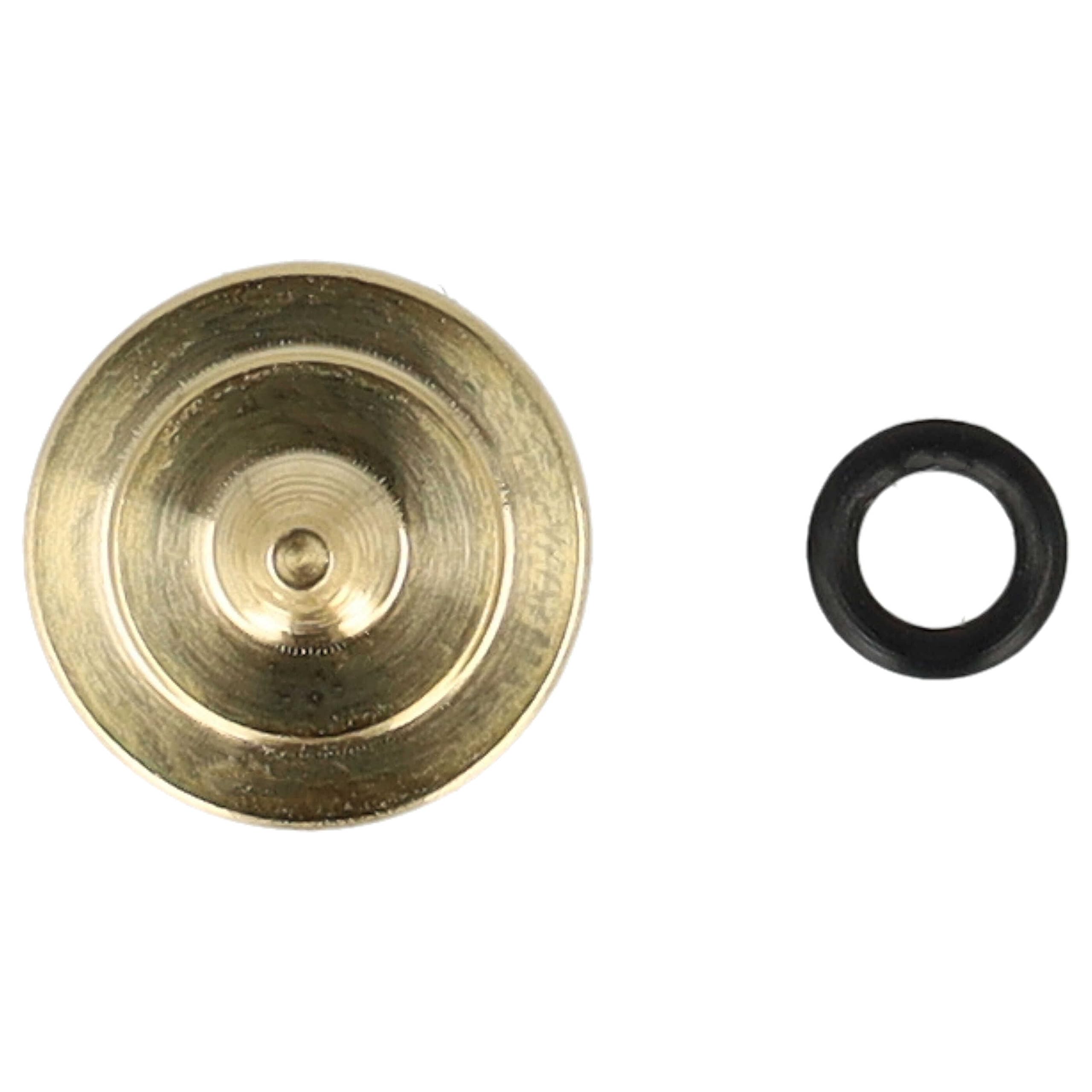 vhbw Pulsante di Scatto Oro per Fujifilm X100 Metallo