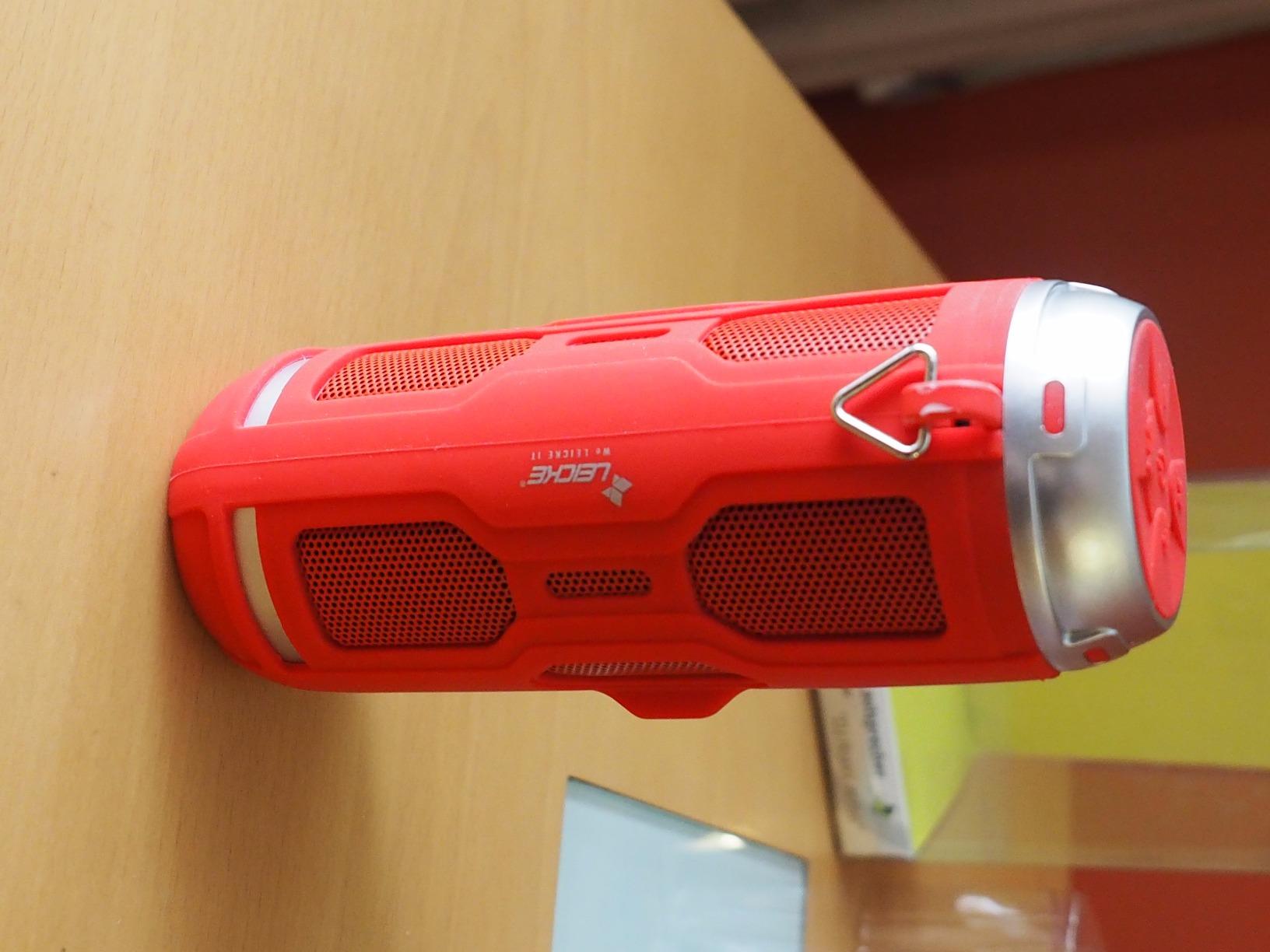 Leicke Sharon DJ Roxxx Cassa Bluetooth Rossa 10W IPX4