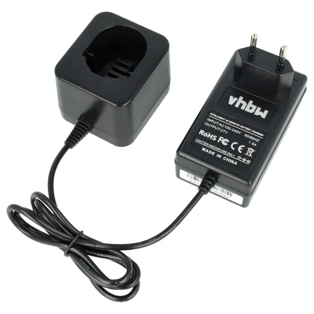 vhbw Caricabatterie Utensili Black Decker A9251 18V Nero