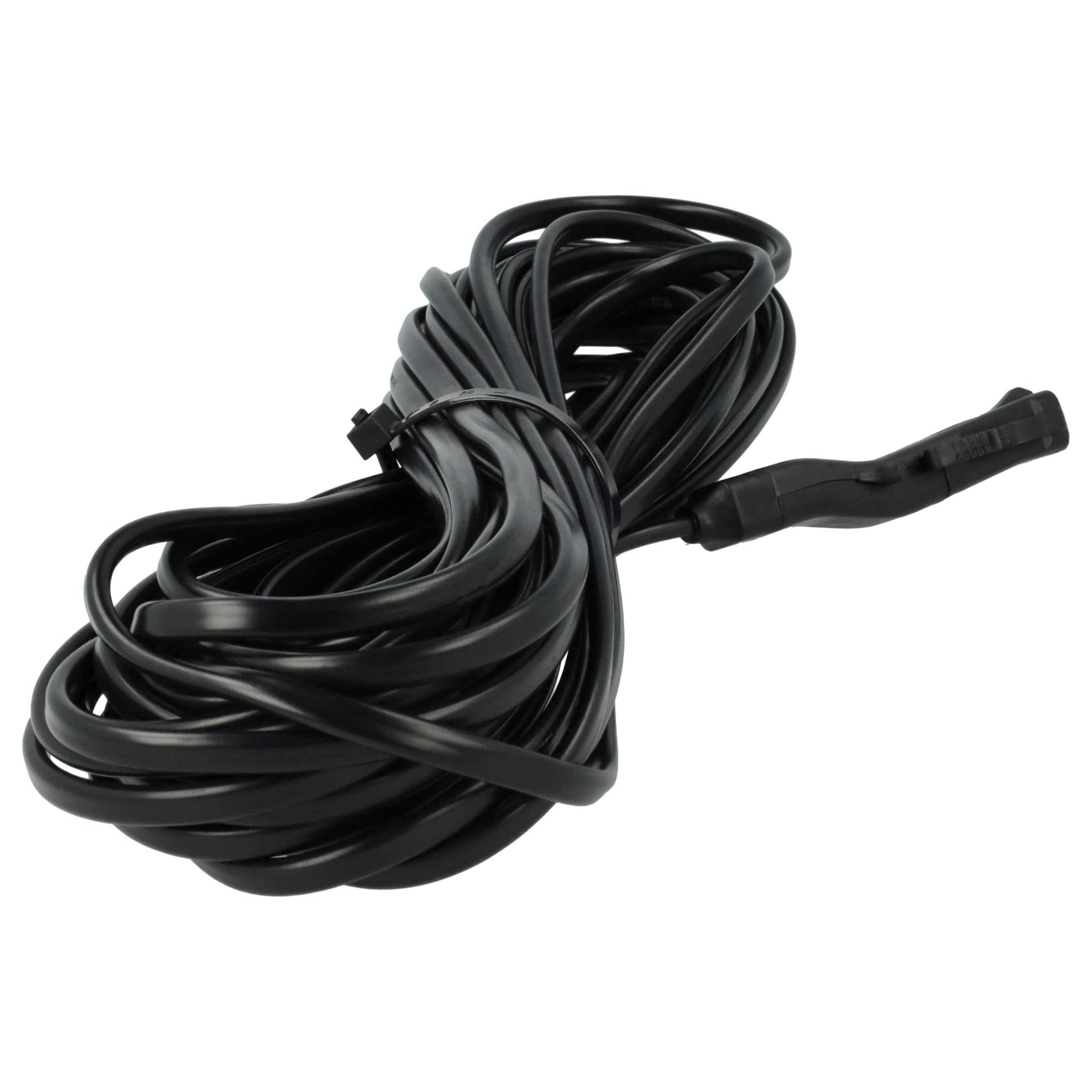 vhbw cavo alimentazione compatibile Vorwerk VK 200 10 m nero