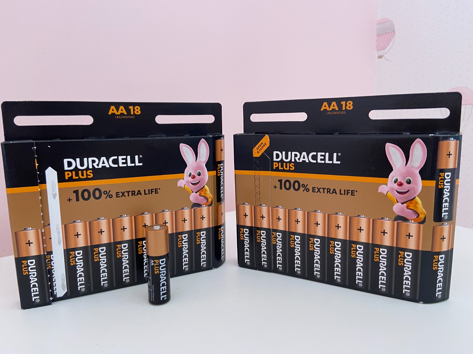 Duracell Plus Batterie Alcaline AA 1,5V 36 pezzi boost