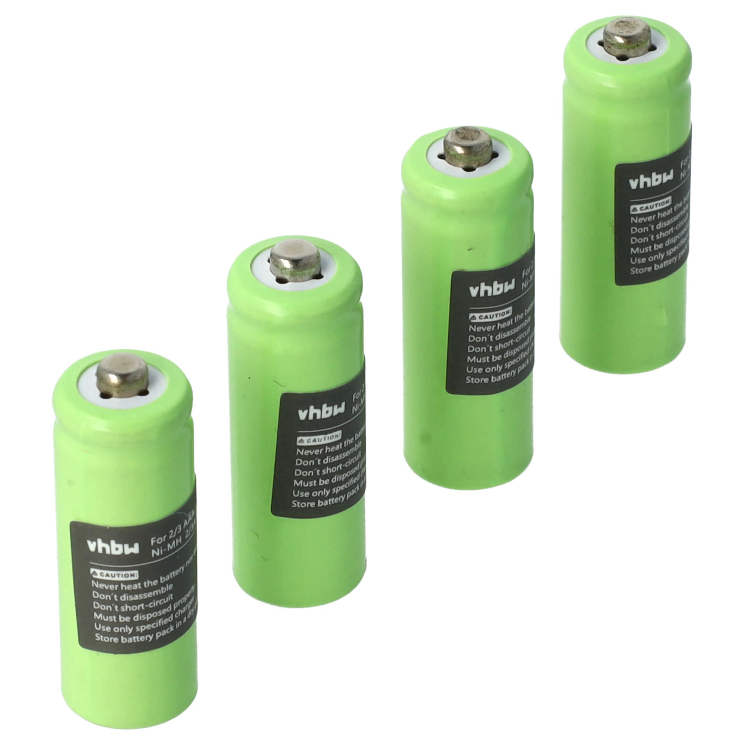 vhbw batteria cordless Hagenuk Classico 400mAh 4 pezzi