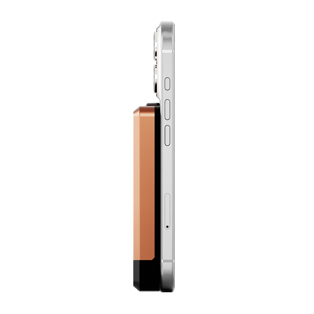 Cygnett MagSlim power bank wireless magnetico 10000mAh rame
