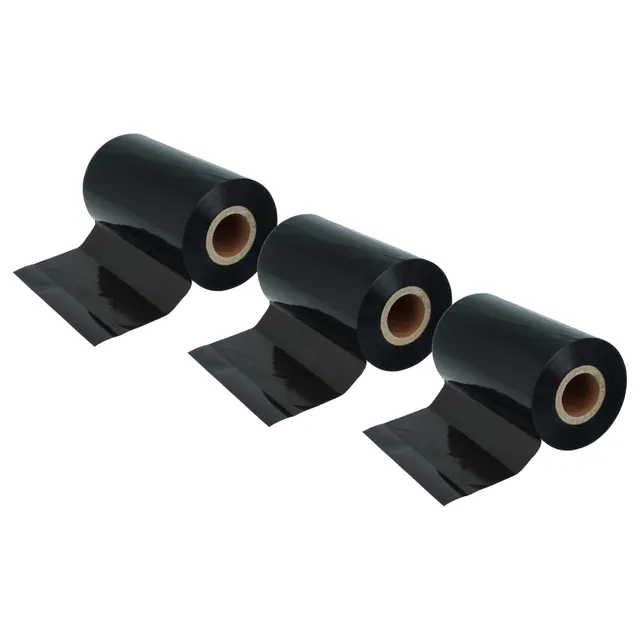vhbw nastro termico 110mm x 300m 3 pezzi cera resina