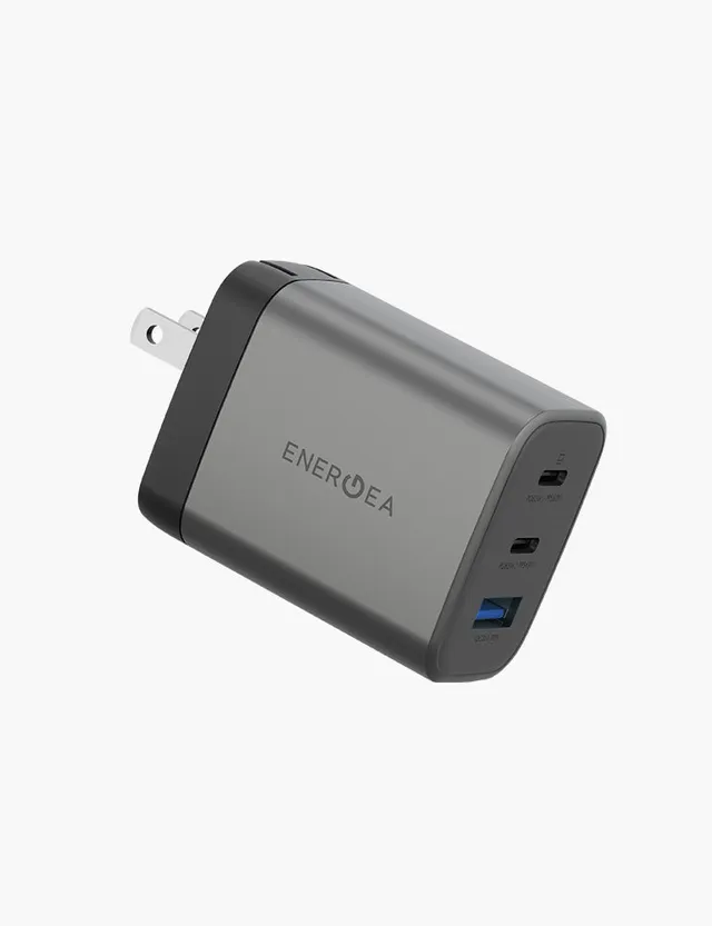ENERGEA AmpCharge GaN65 US caricatore muro gunmetal 65W
