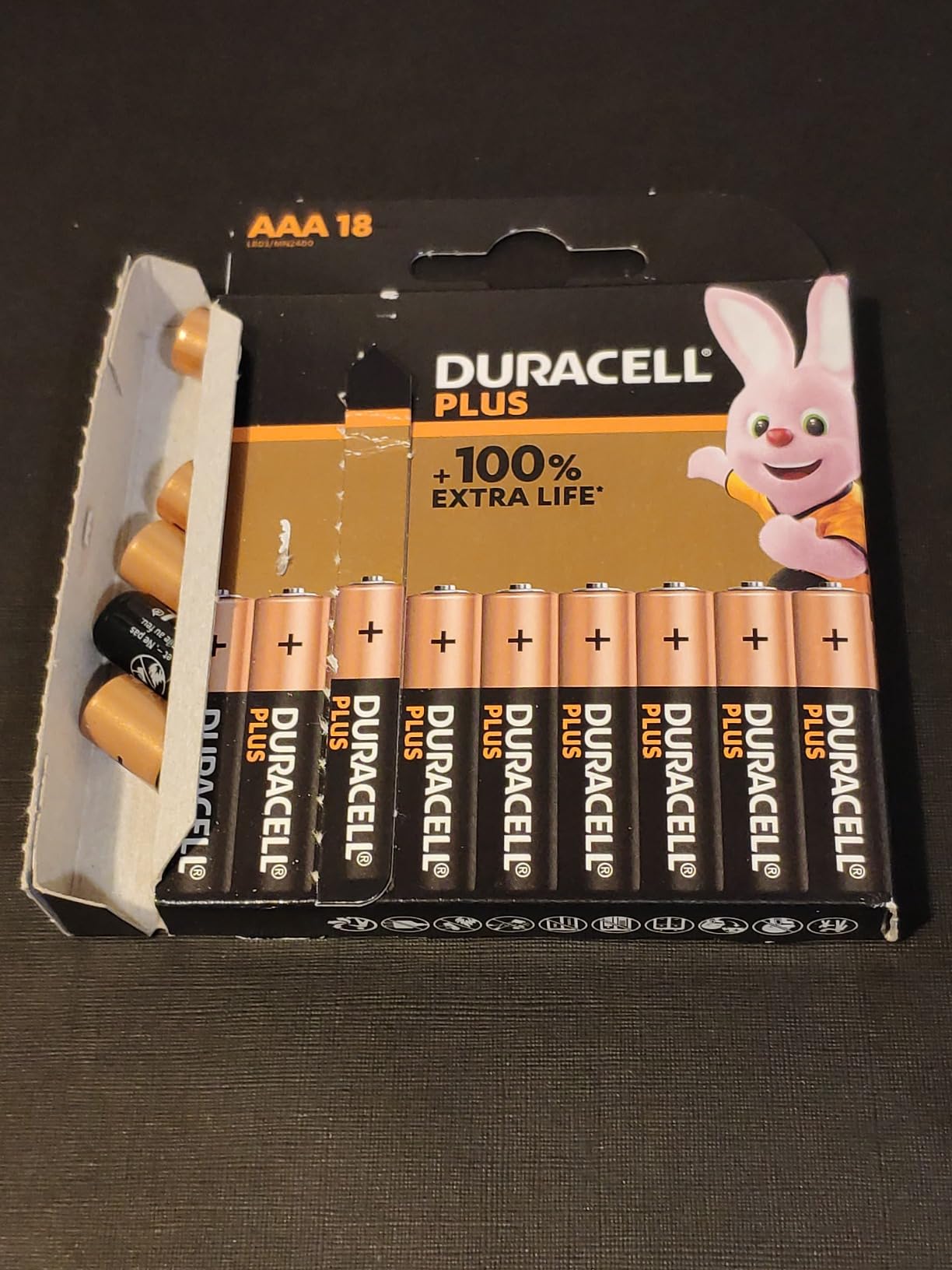 Duracell Plus Batterie Alcaline AA 1,5V 36 pezzi boost