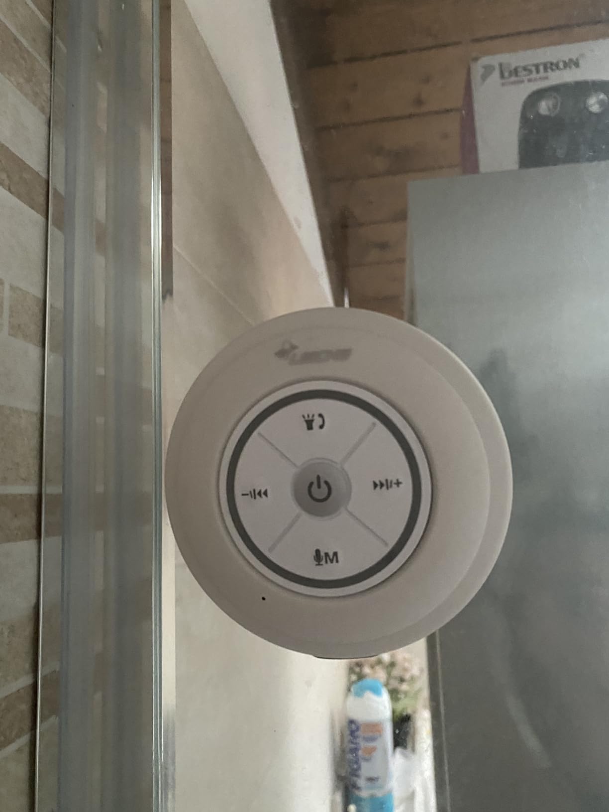 Leicke DJ Roxxx Shower altoparlante bluetooth impermeabile ventosa