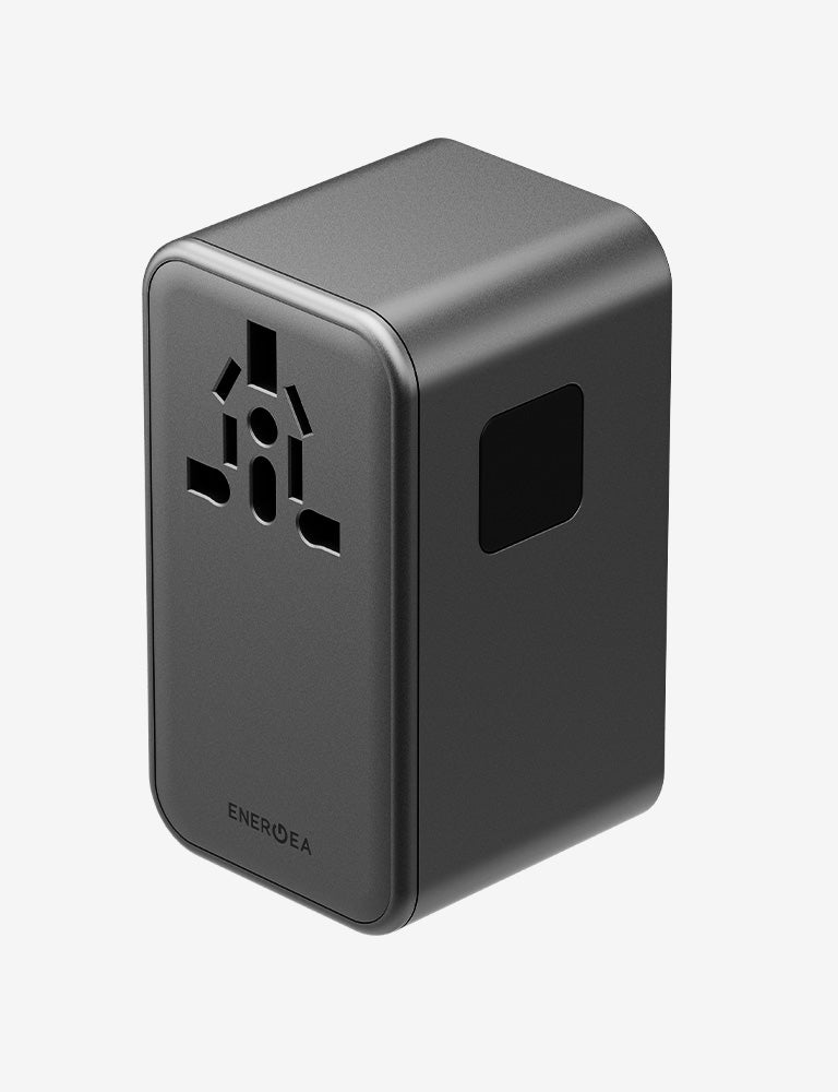 Energea TravelWorld GaN160 adattatore viaggio Gunmetal