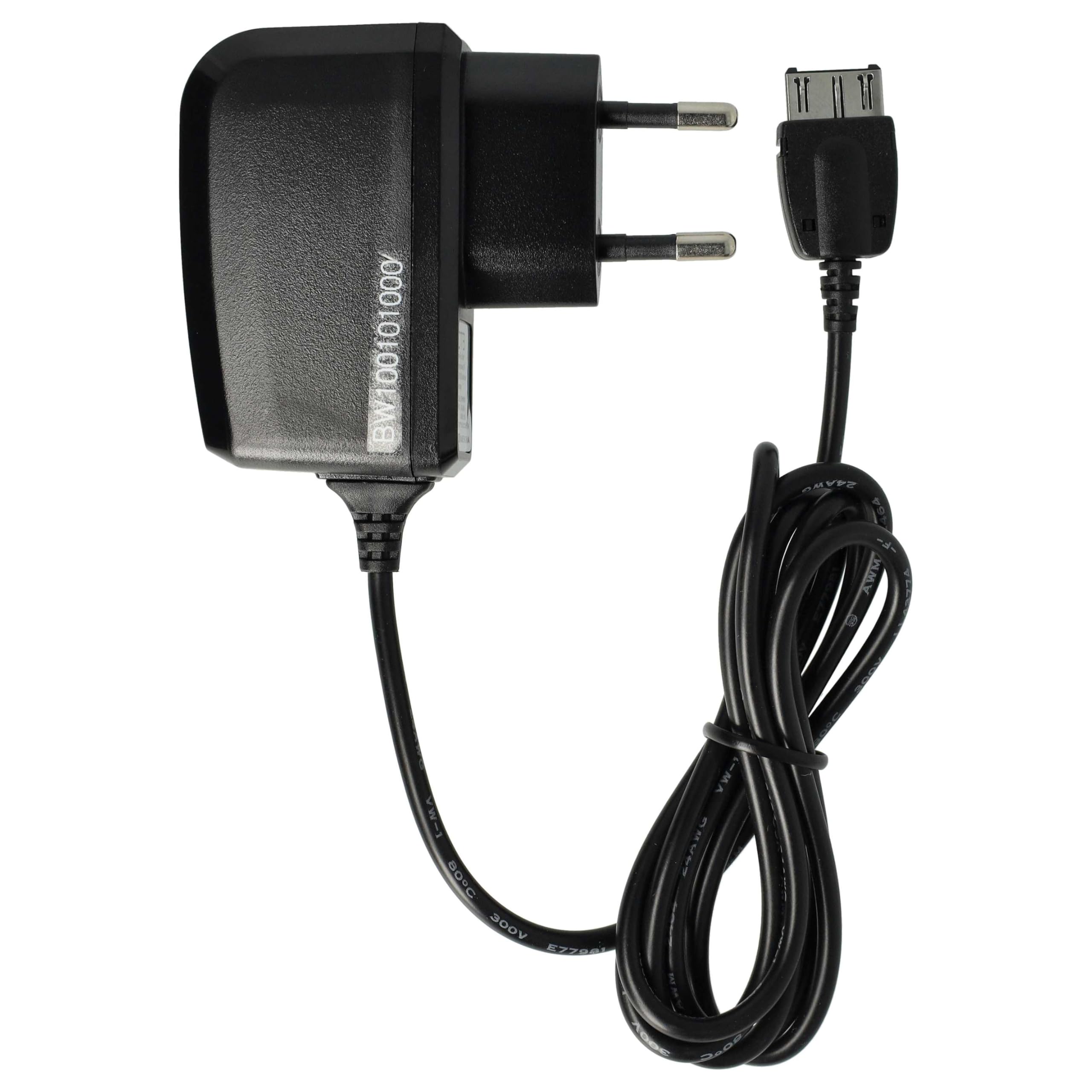 vhbw Caricabatterie telefono Siemens A57 A60 6V nero