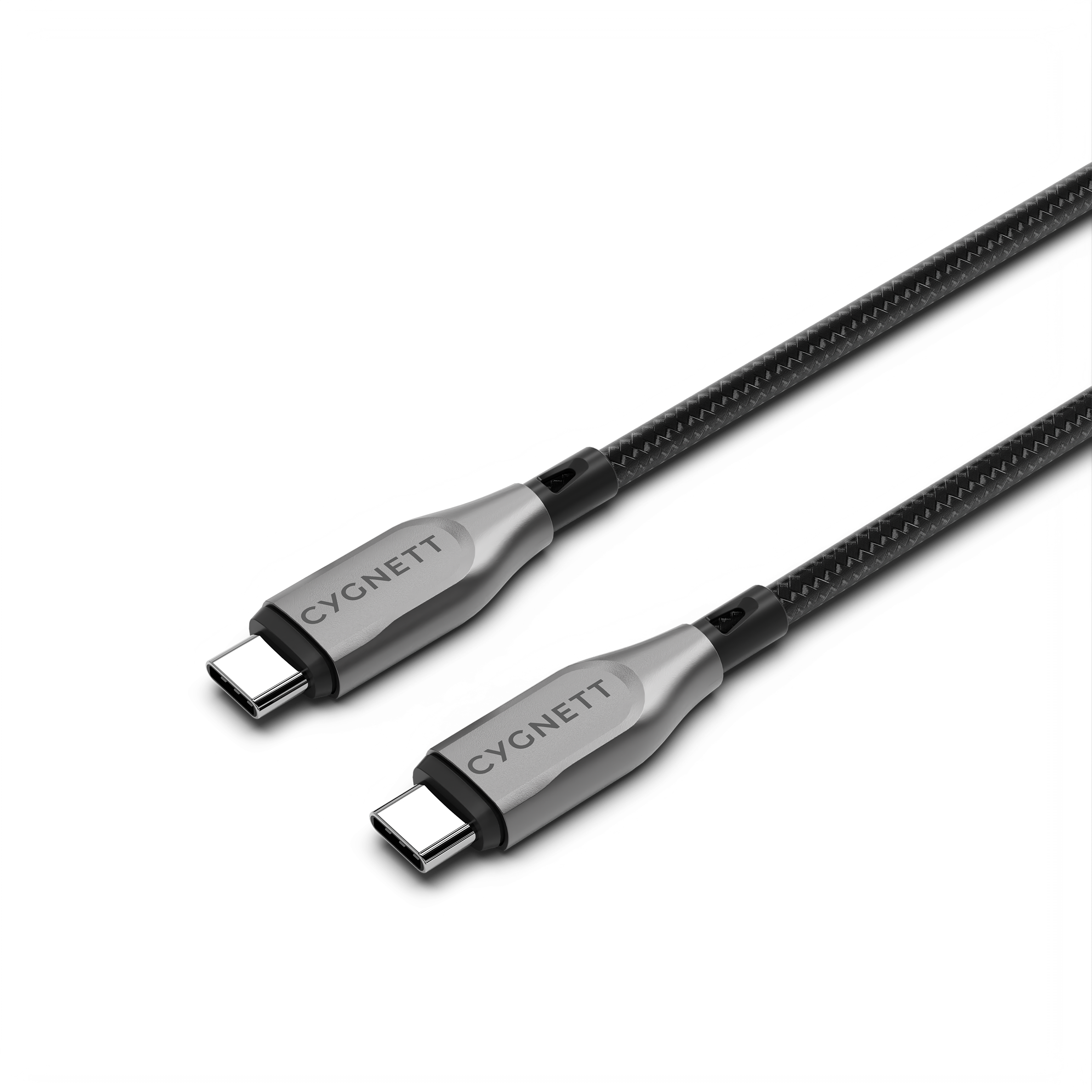 Cygnett Armoured Cavo USB-C a USB-C 2M Nero 100W