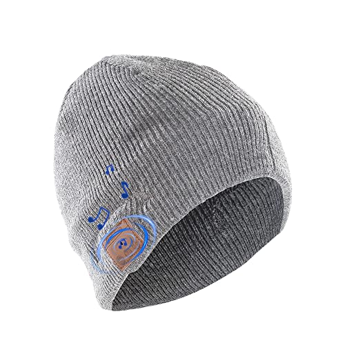 Leicke Sharon berretto bluetooth crema con cuffie