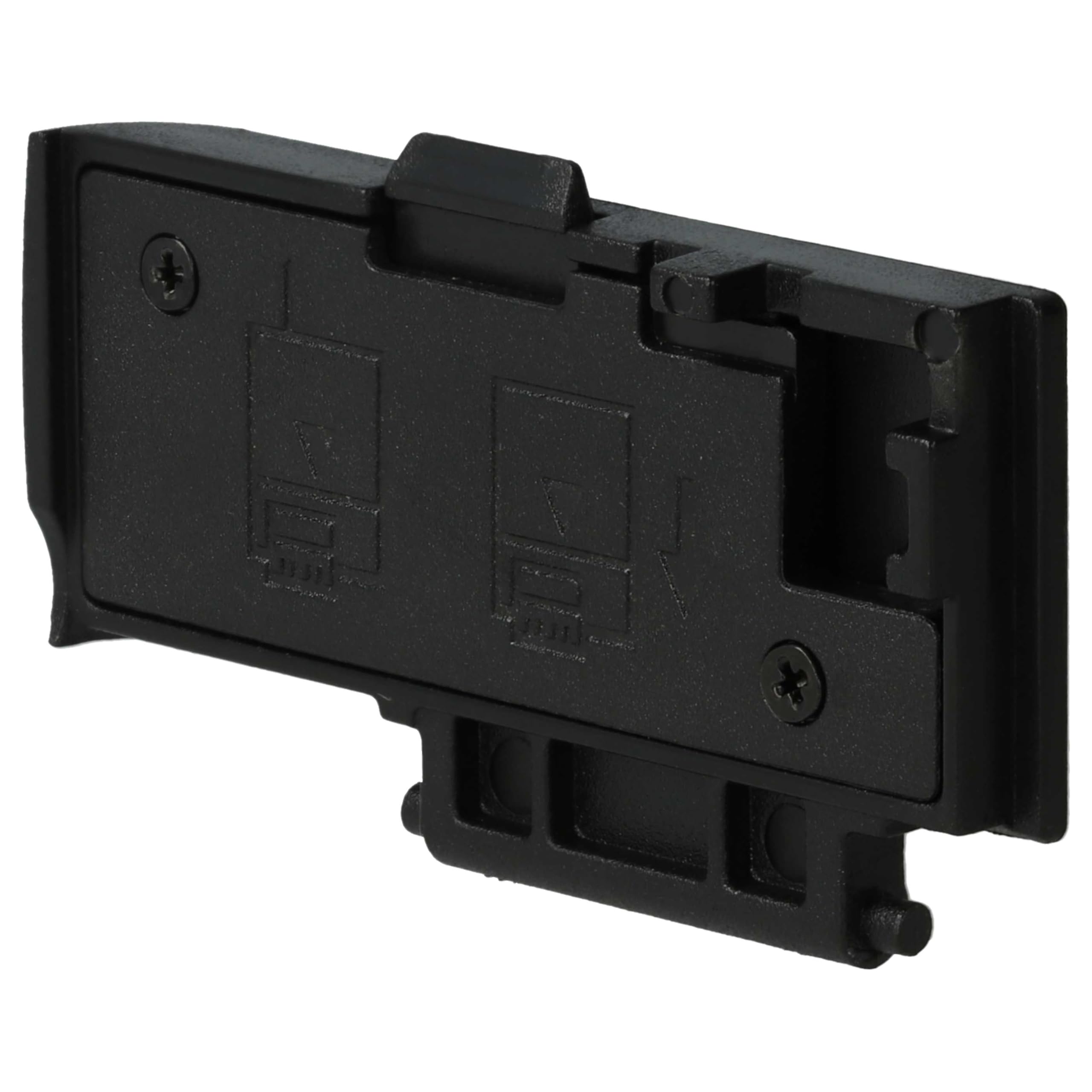 vhbw Coperchio vano batteria fotocamera nero per Canon EOS 650D