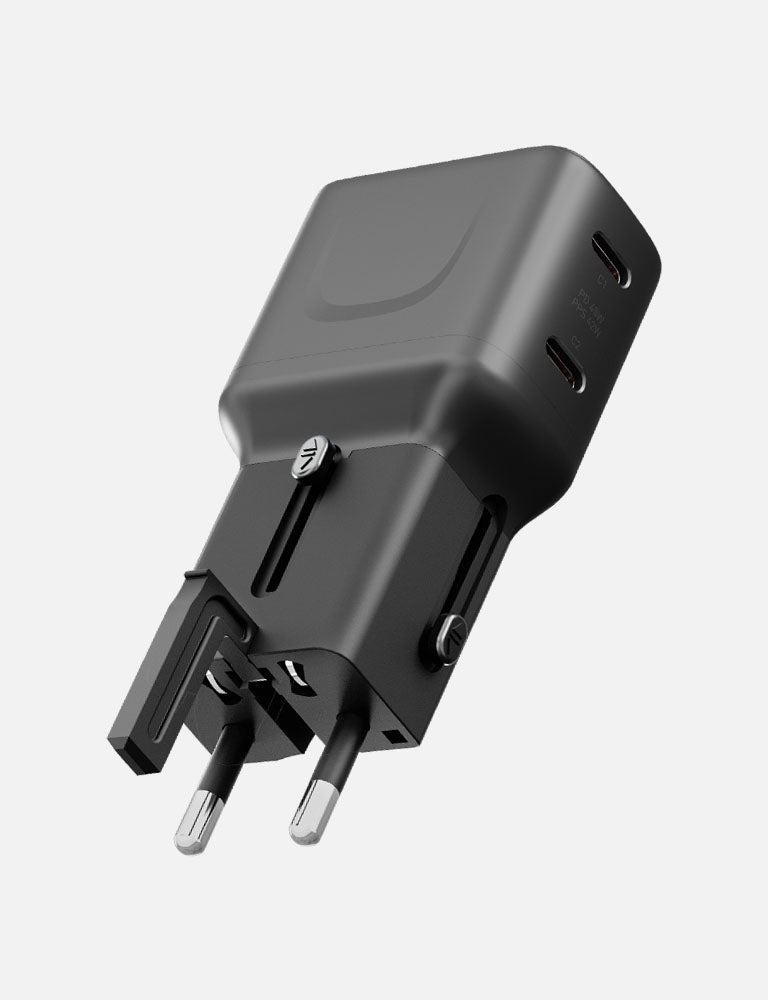Energea TravelGo Adapter 65 adattatore viaggio 65W gunmetal