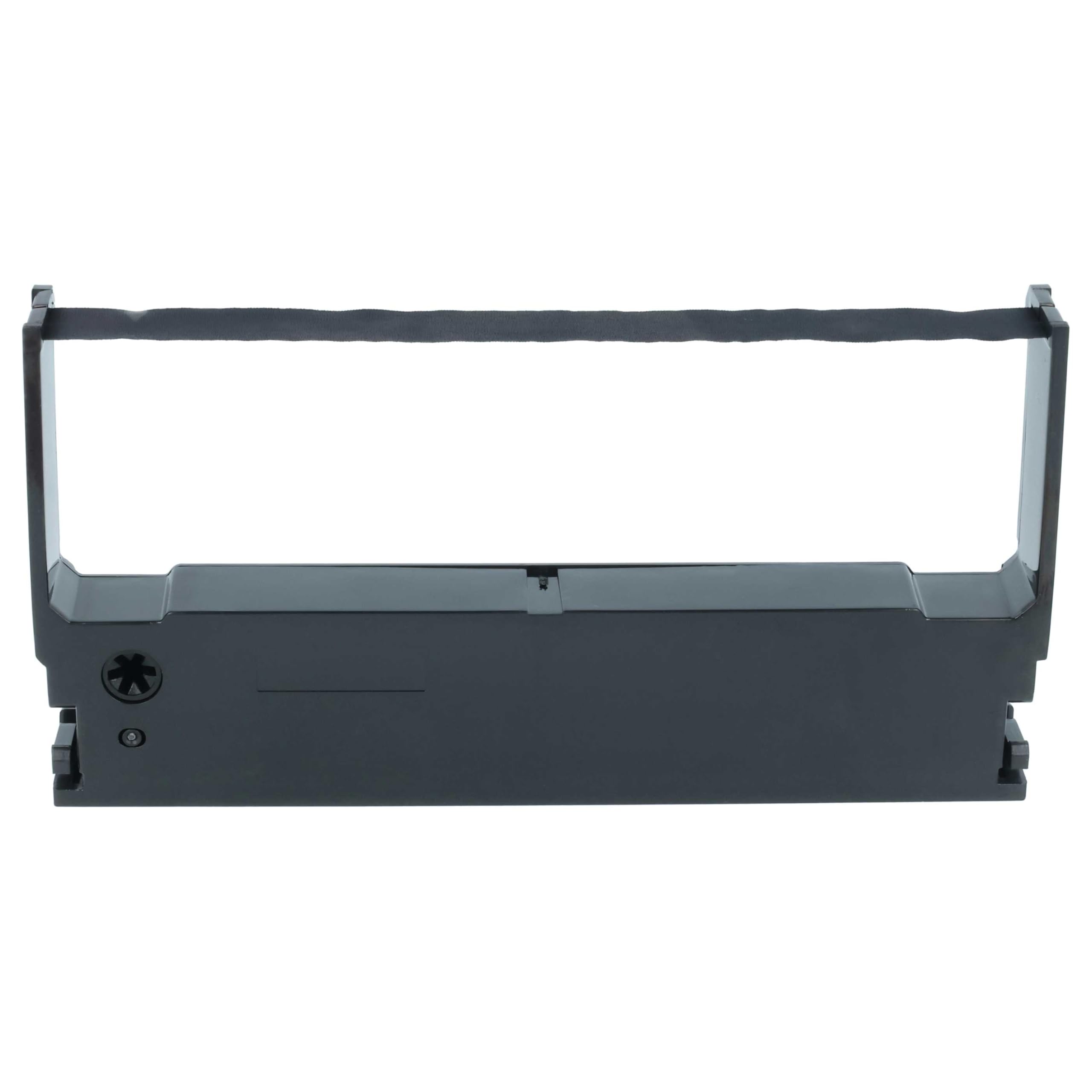 vhbw ET 7626 F nastro inchiostrato 10 pezzi nero nylon
