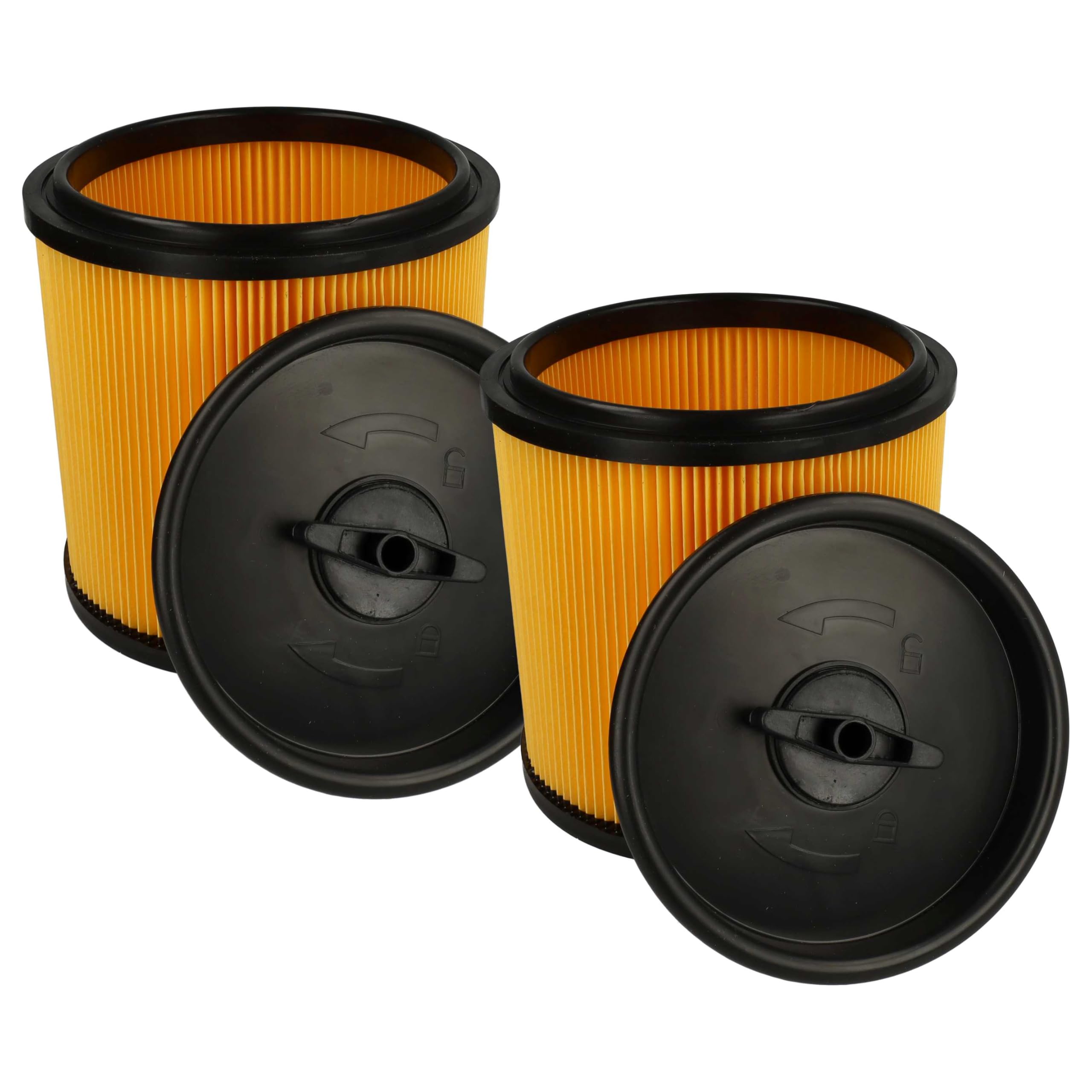 vhbw Filtro a Pieghe Dexter VOD 1530 SWC Aspirapolvere 2 Pezzi