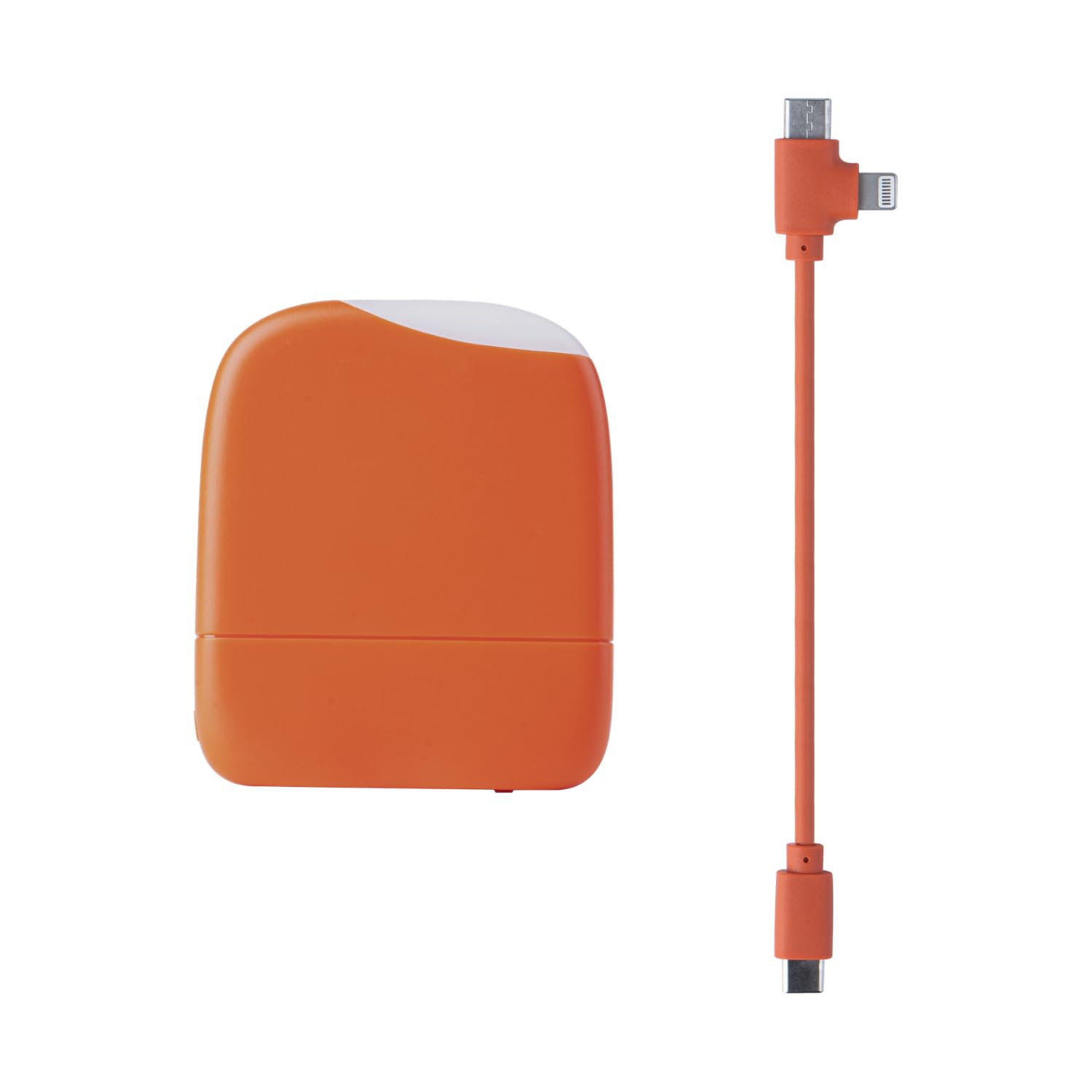 Xoopar Ice Power Bank 5000 mAh Arancione con Luce