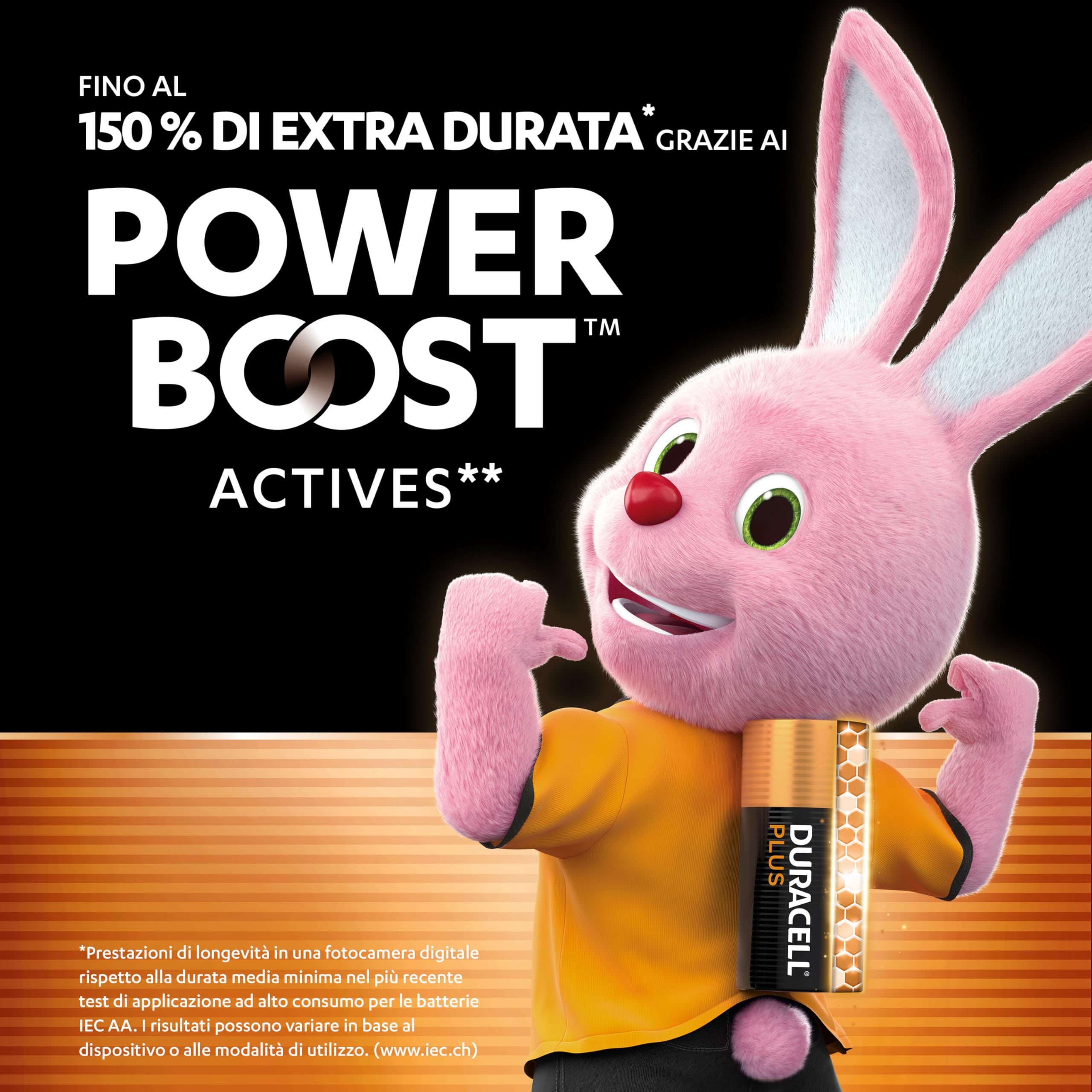 Duracell Plus Batterie Alcaline AA 1,5V 36 pezzi boost