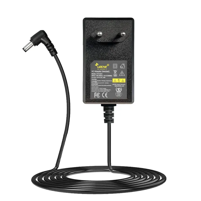 Leicke Alimentatore Universale 9V 3A 27W Spina EU