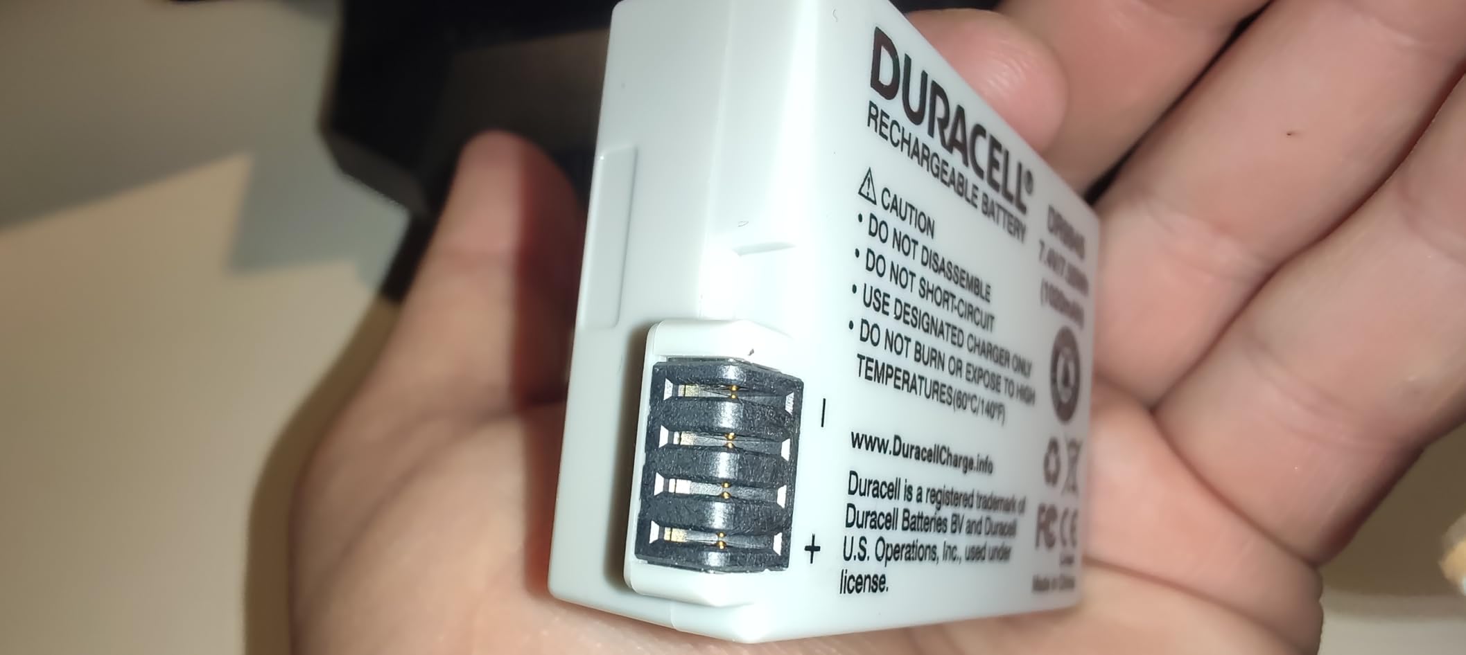 Duracell DR9945 Batteria LP-E8 1020 mAh Bianca 7.4V