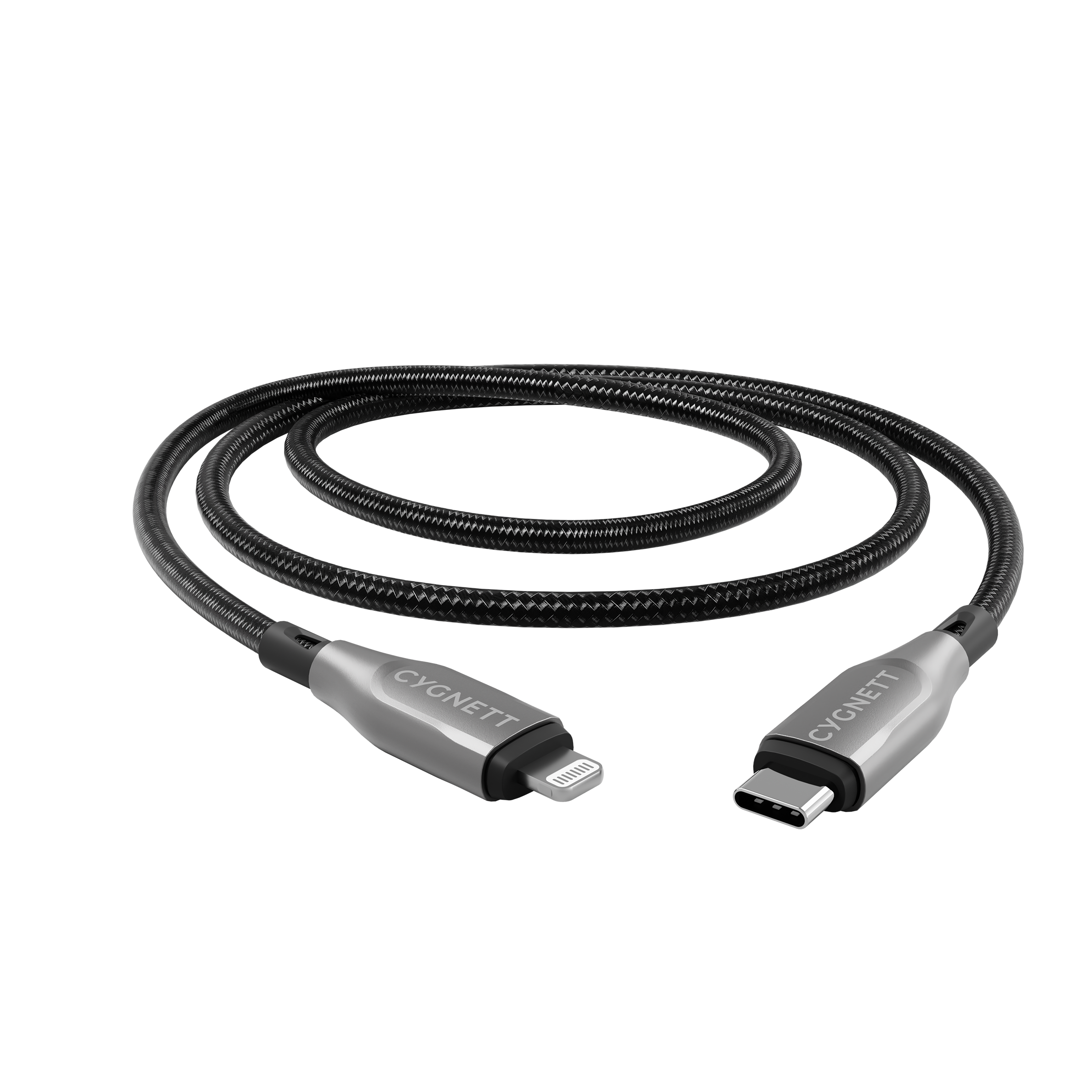 Cygnett Armoured Cavo Lightning USB-C 2 m nero 30W