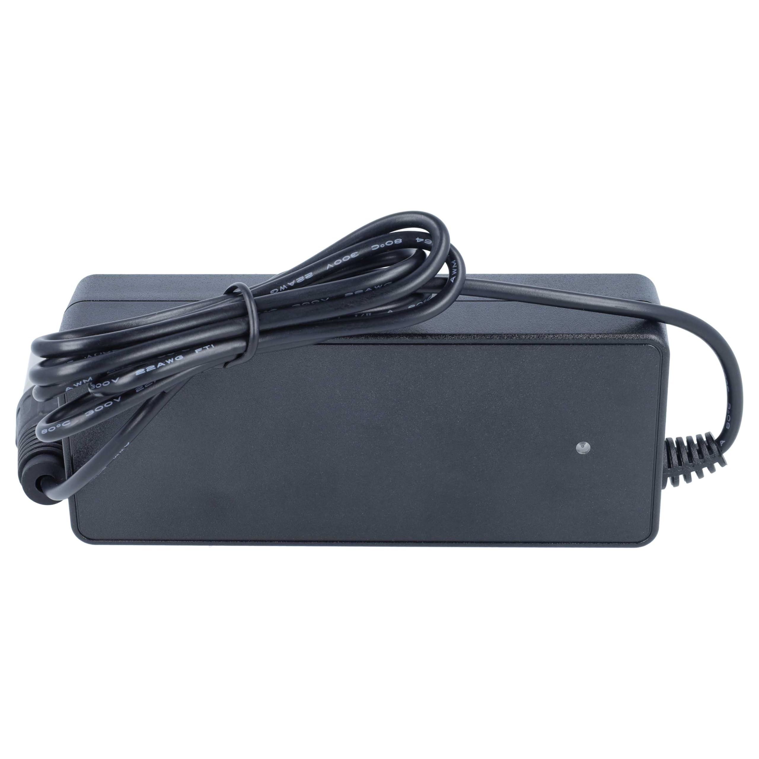 vhbw Caricabatterie per Ebike 36V Li-Ion 100W 42V
