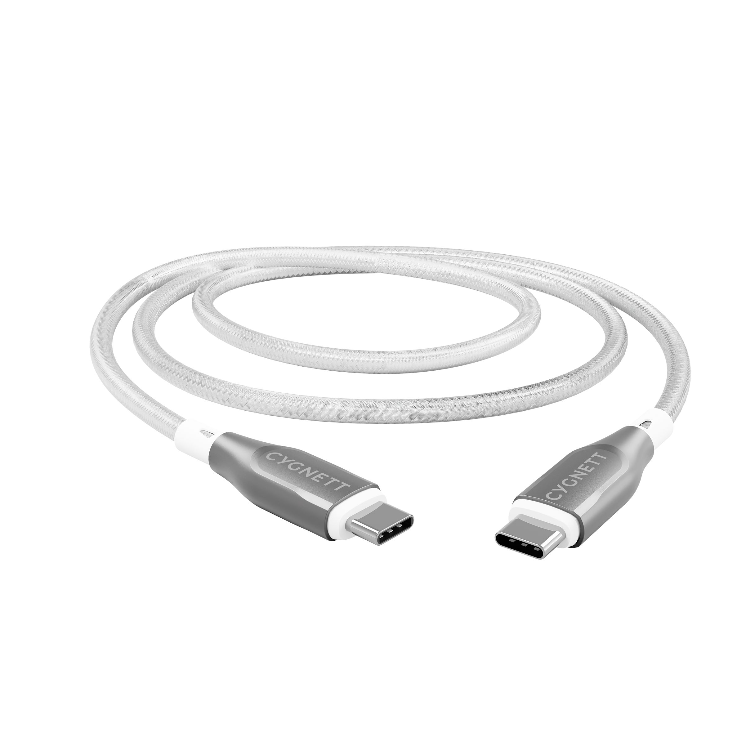 Cygnett Armoured Cavo USB-C a USB-C 2M 100W Nero