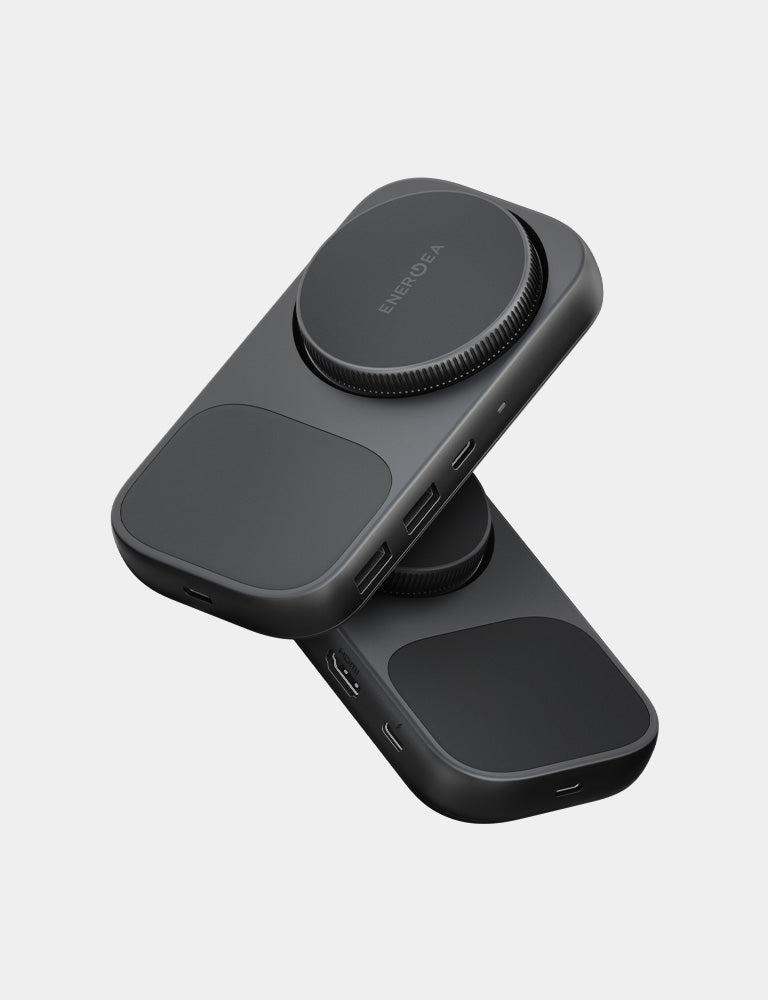 Energea WiDock Plus dock USB-C Gunmetal 7 in 1