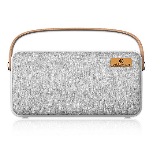 Leicke DJ Roxxx Venus Bag cassa bluetooth legno nero 20W