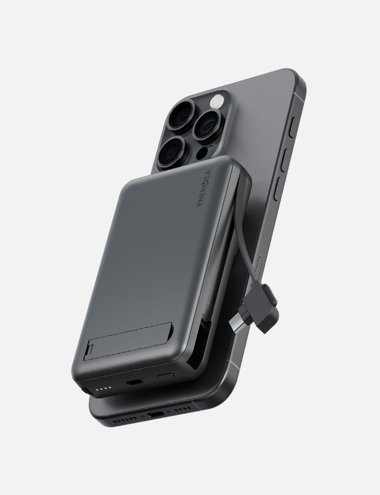 ENERGEA MagPac Pro+ power bank gunmetal 10000mAh