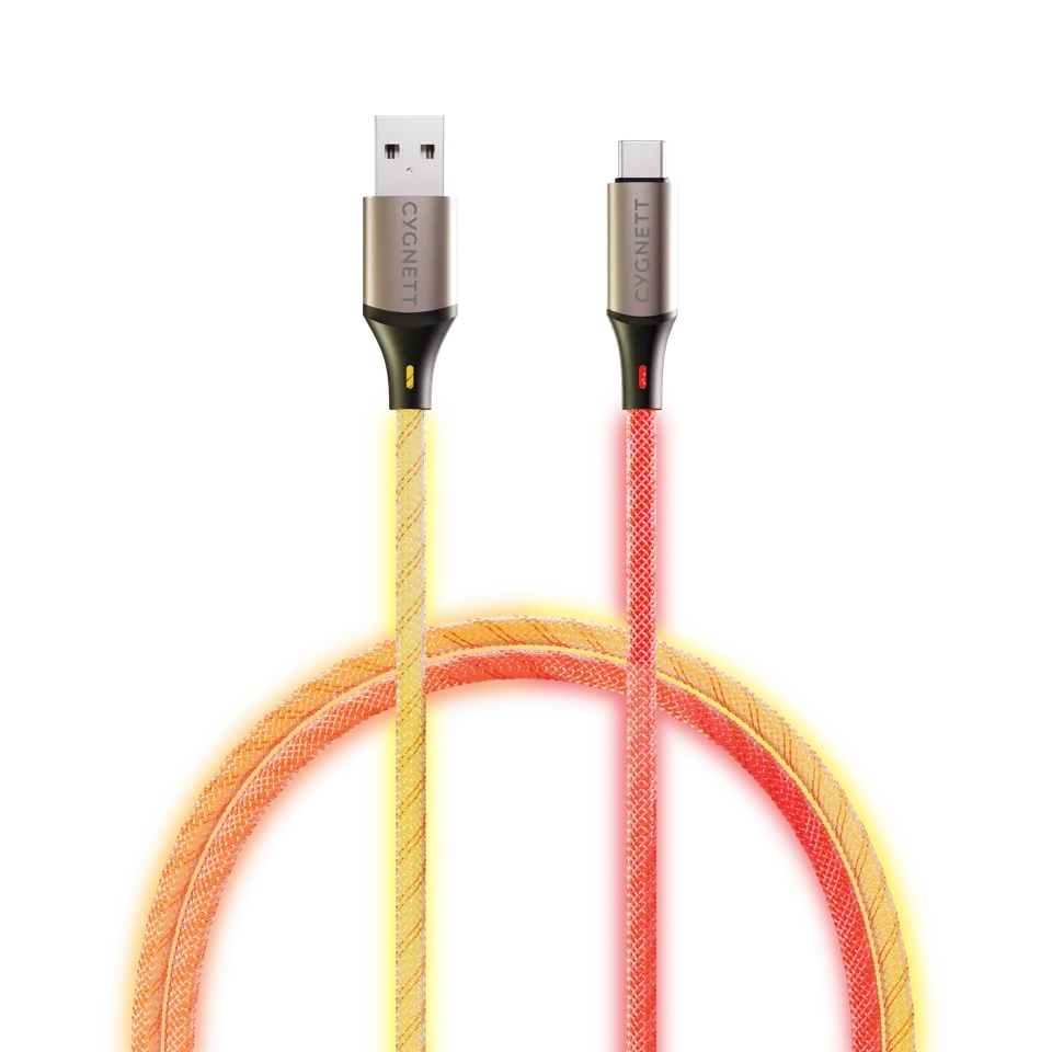 Cygnett Illuminate Cavo USB-C a USB-A 1,2m 60W