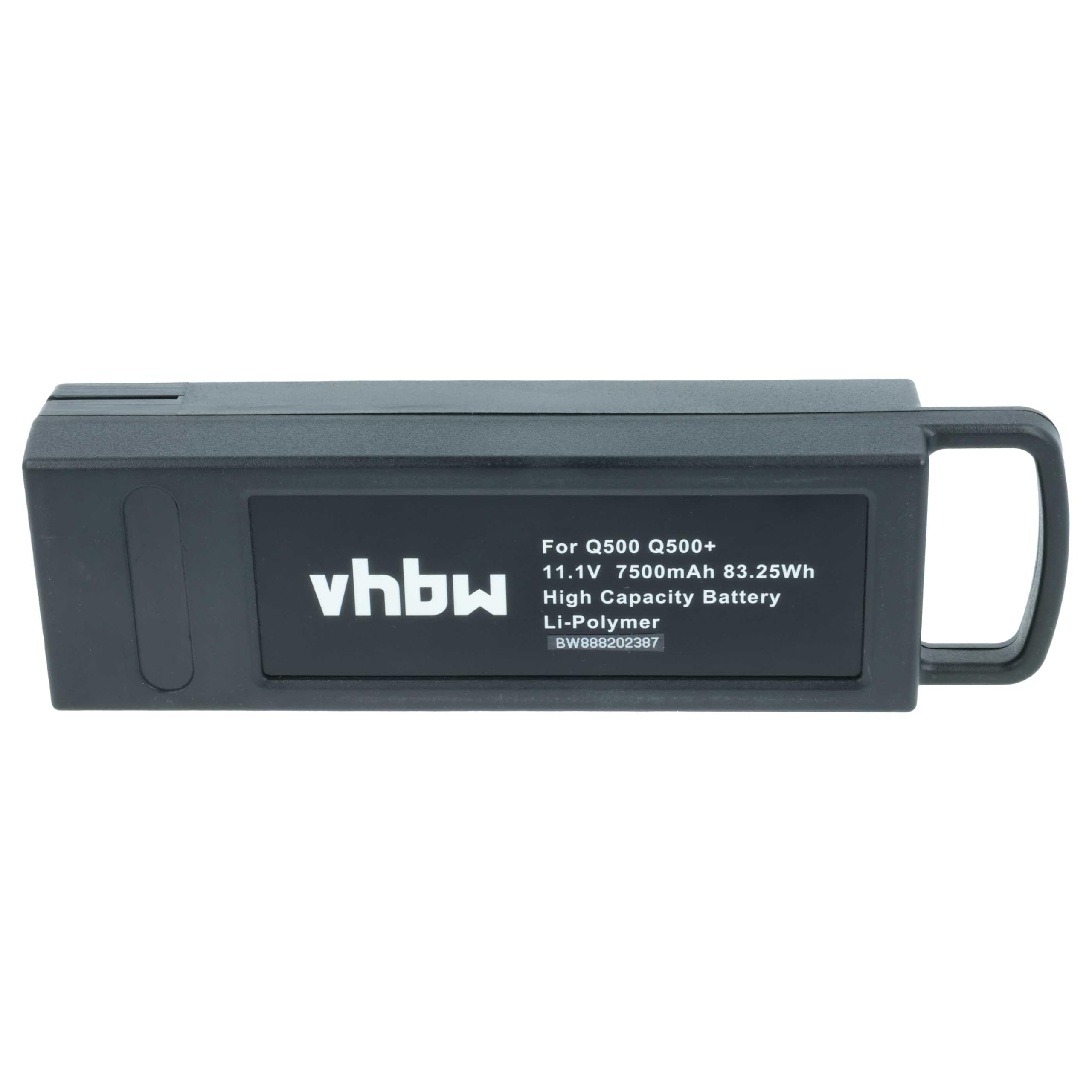 vhbw Batteria Drone Yuneec YUNQ500105 7500mAh 11,1V