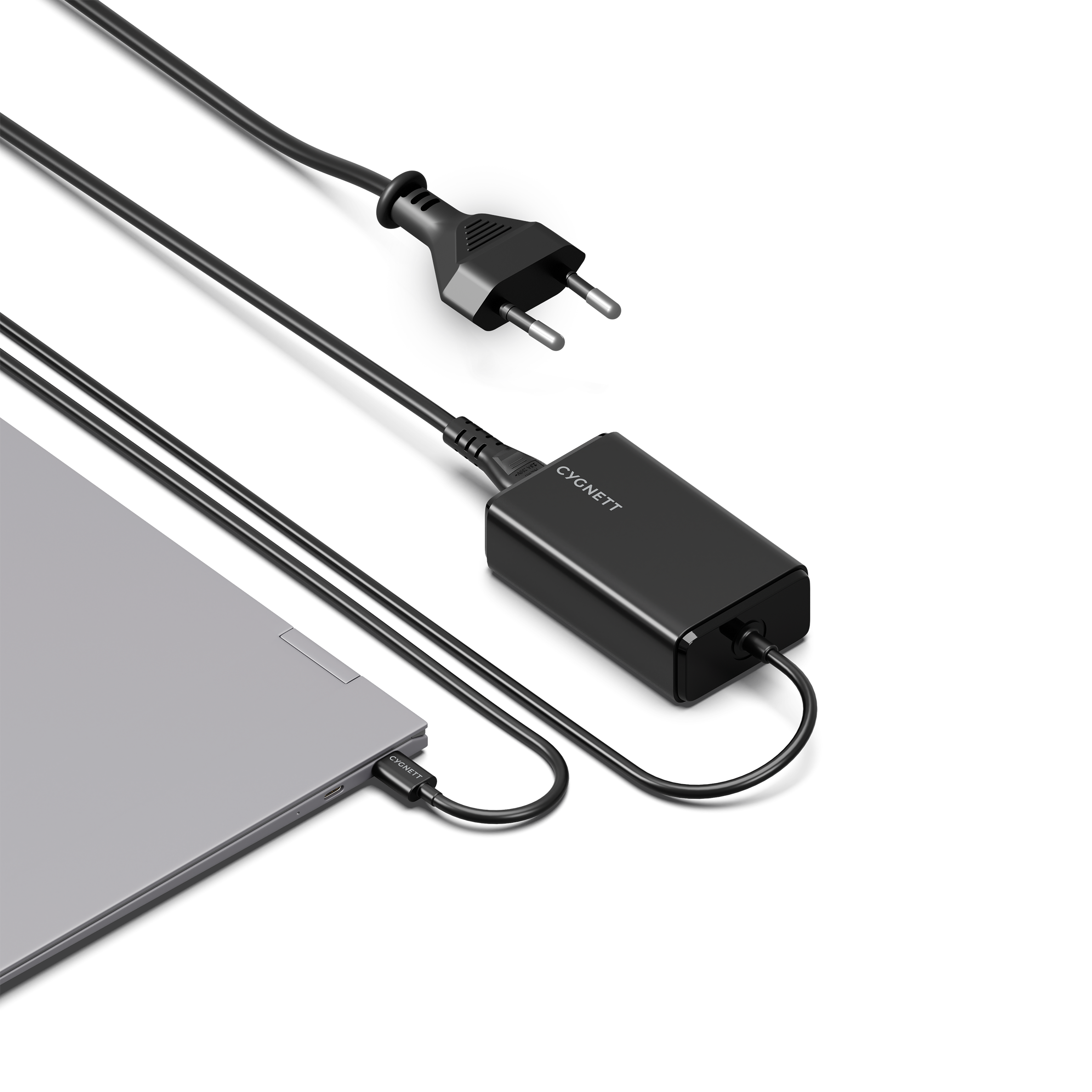 Cygnett PowerMaxx Caricatore Laptop 65W GaN USB-C Nero