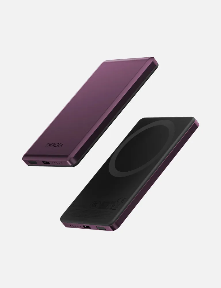 Energea AluPac Mini 5K power bank Dark Cherry 5000mAh