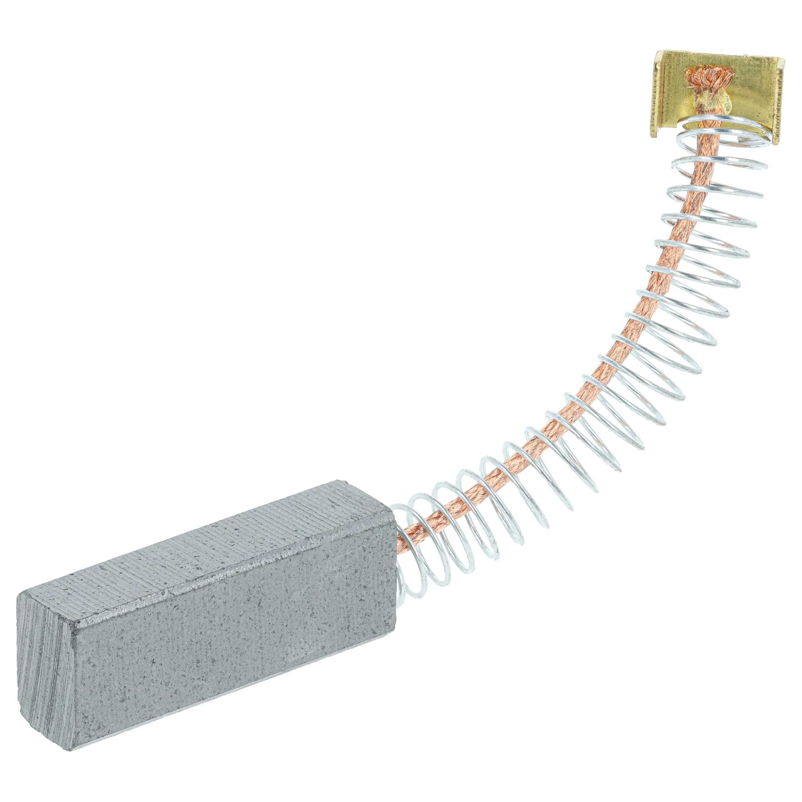 vhbw Spazzole carbone 6x9x23mm per Kirby Sentria II 2 pezzi grafite
