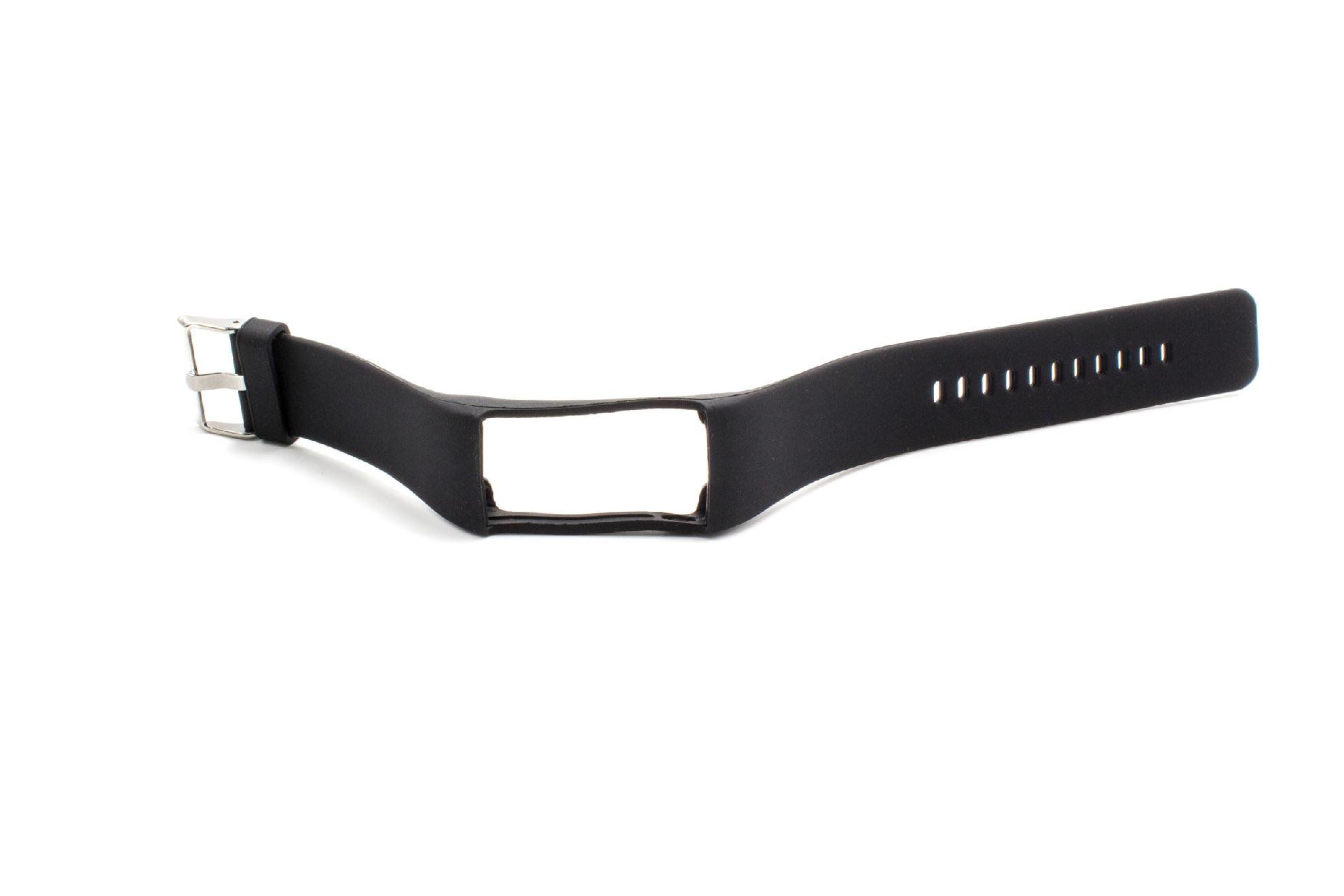 vhbw cinturino Polar A360 smartwatch silicone 24cm nero