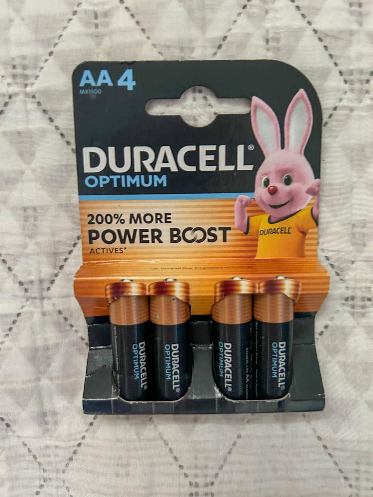 Duracell Optimum Batterie Alcaline AA Confezione da 4