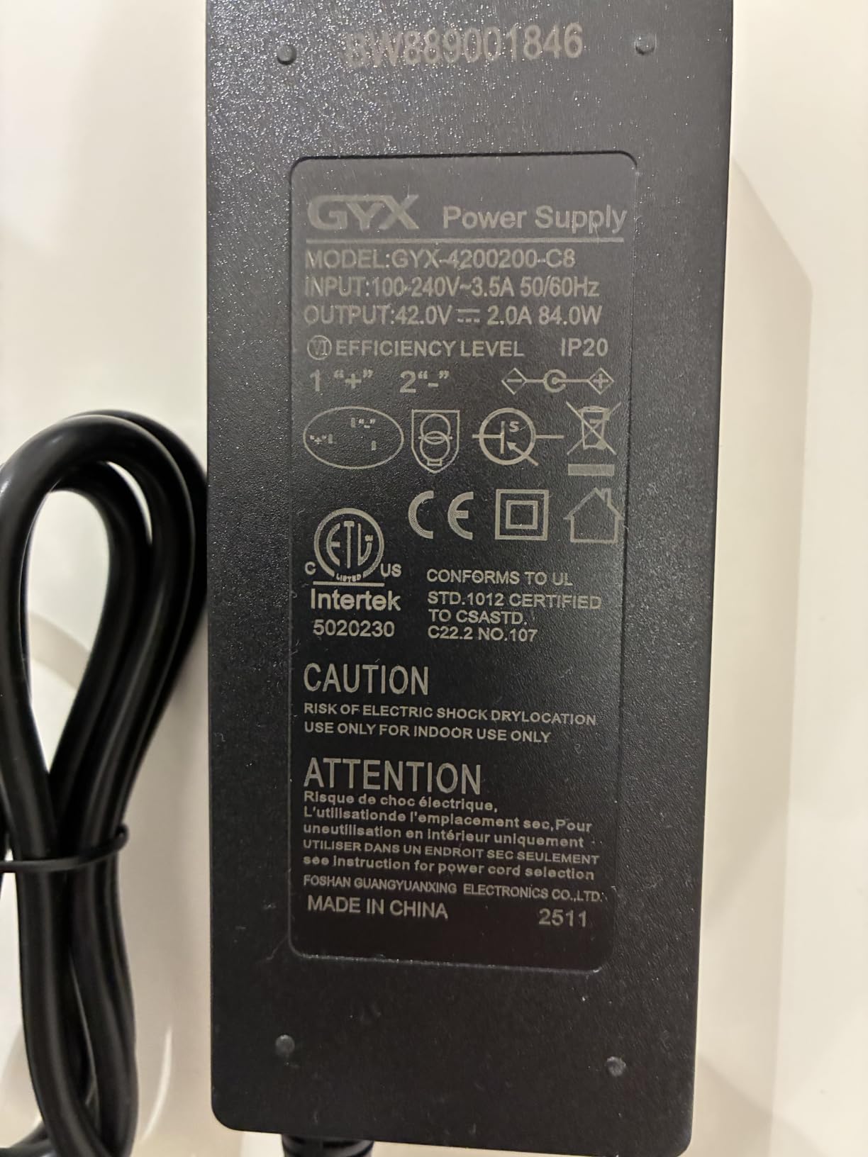 vhbw Caricabatterie per Bosch PowerPack 400 36V 2A 72W
