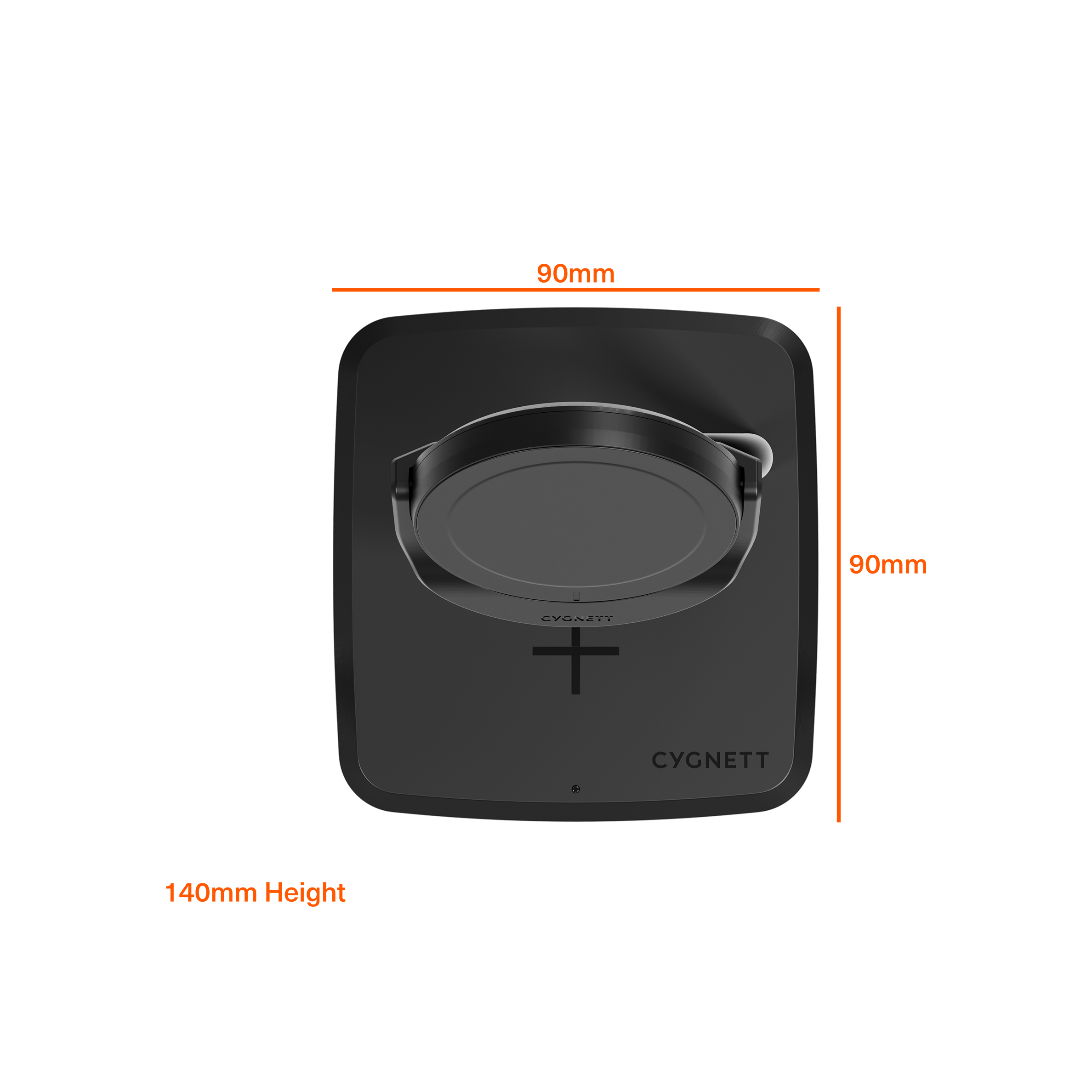 Cygnett ChargeBase Caricatore Wireless Magnetico 2in1 Qi2 15W
