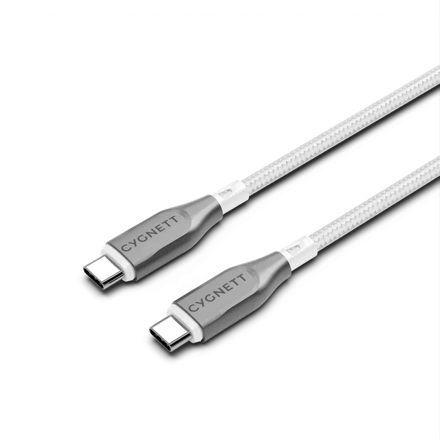 Cygnett Armoured Cavo USB-C a USB-C 2M 100W Nero