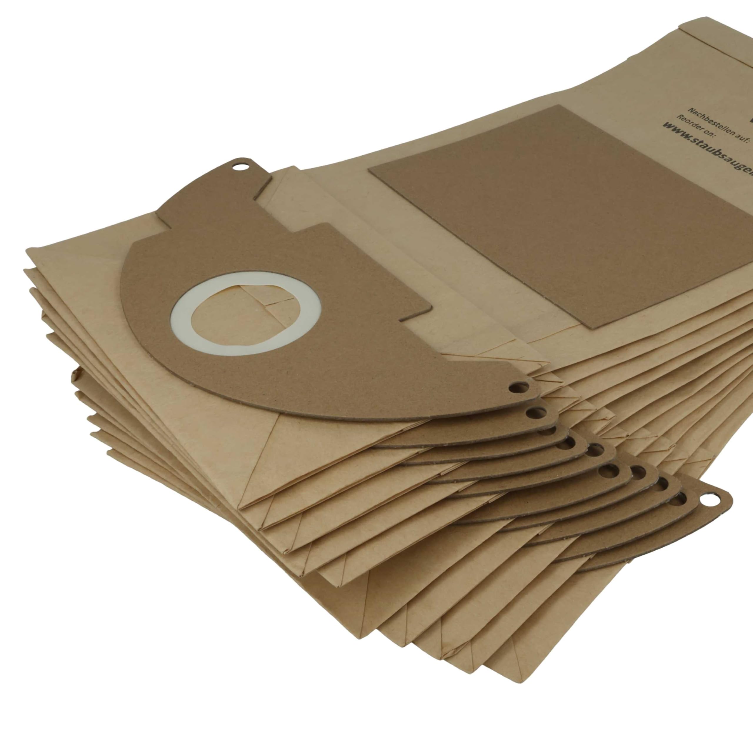vhbw Sacchetti Aspirapolvere 10 Pezzi Carta per Karcher