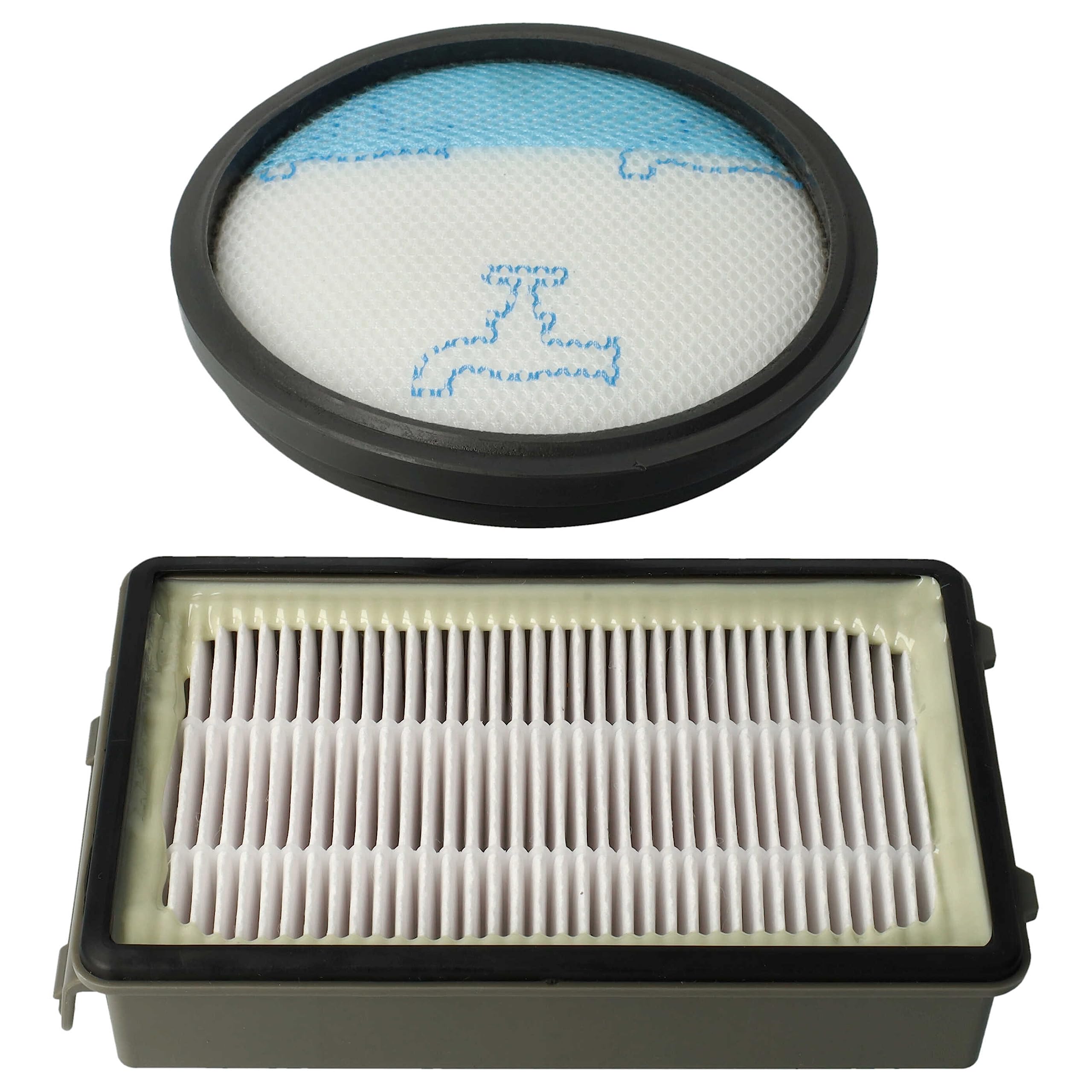 vhbw Set 2 filtri Rowenta RO3731EA aspirapolvere EPA E12 lavabile