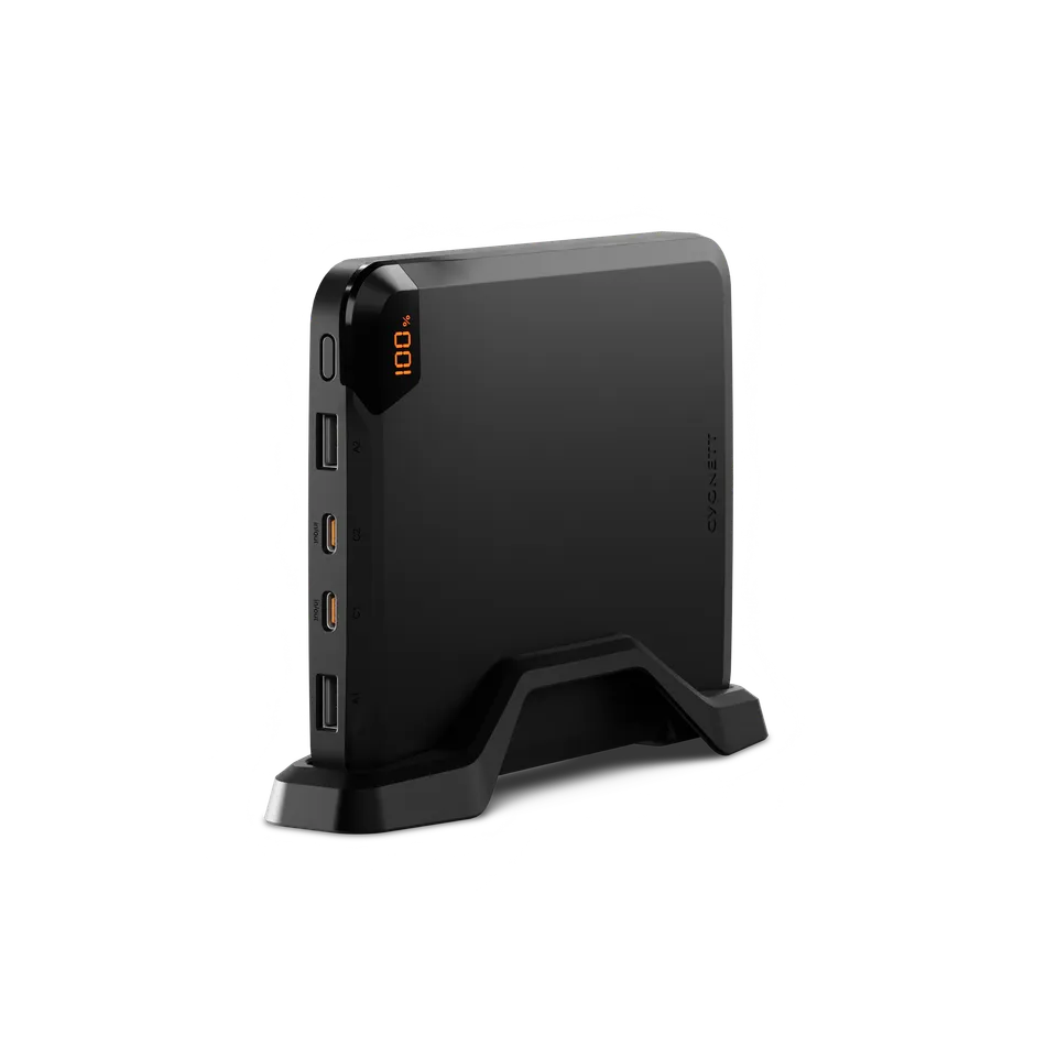 Cygnett VertPWR Power Bank 25000mAh 100W Nero 4 porte