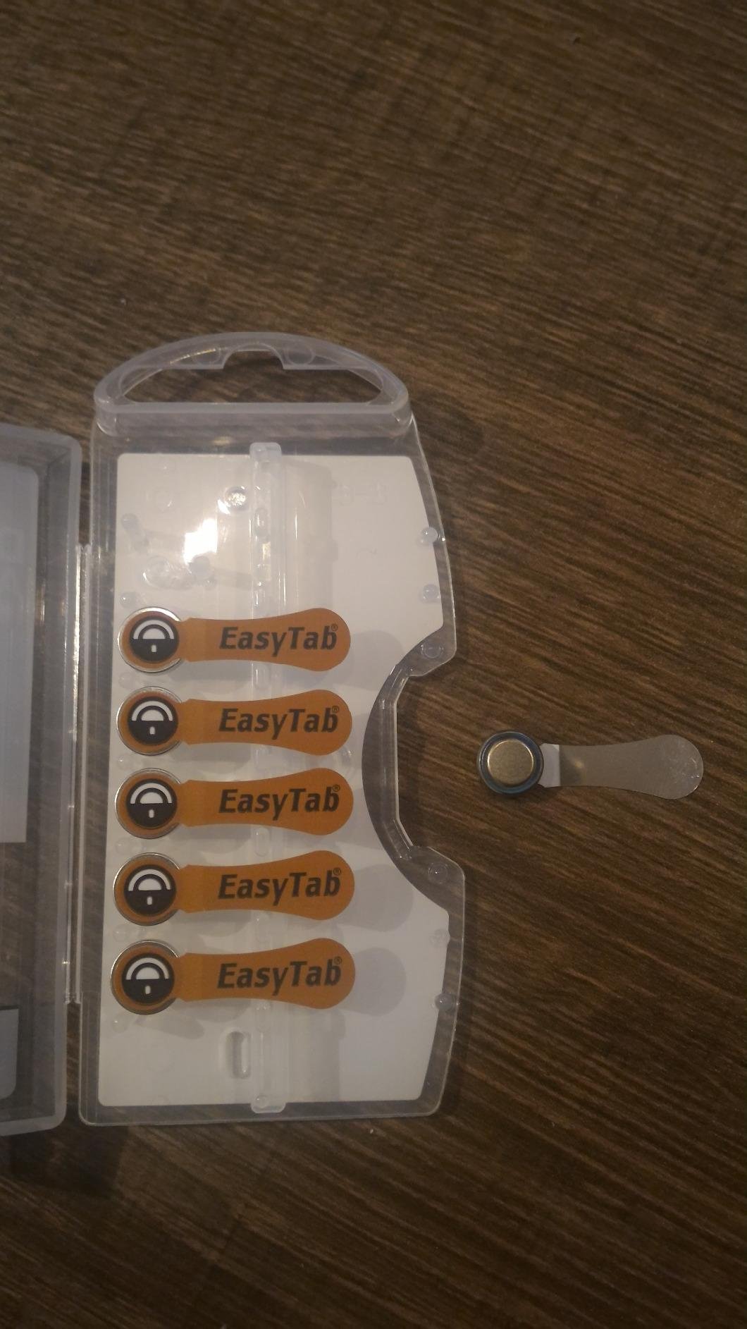 Duracell Easytab 312 Batterie Apparecchi Acustici 60 Pezzi Zinco-Aria