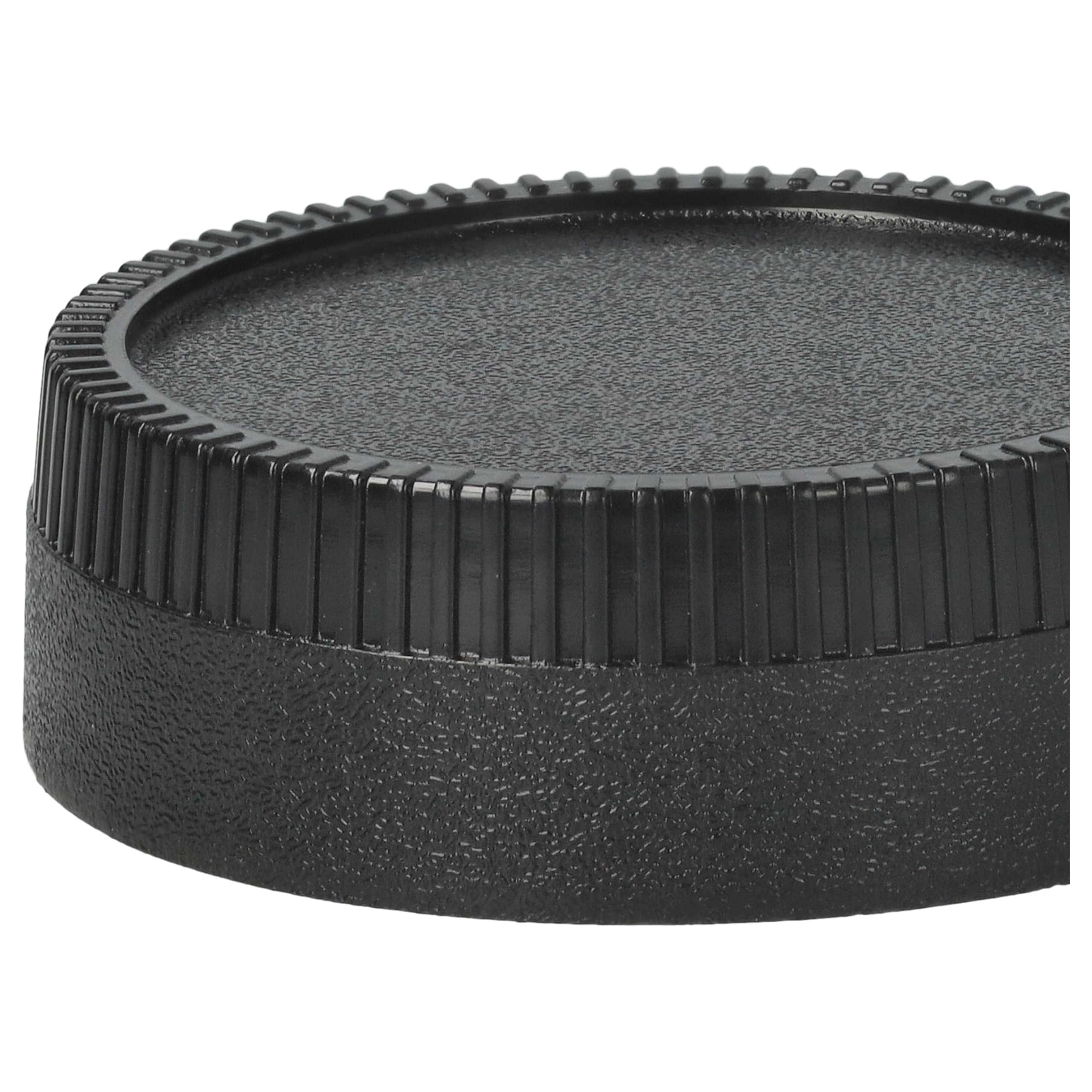 vhbw Tappo posteriore per Nikon baionetta F plastica nero