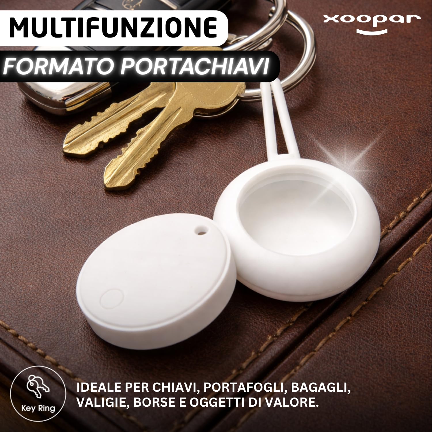 Xoopar Smart Tracker Localizzatore Bluetooth Chiavi