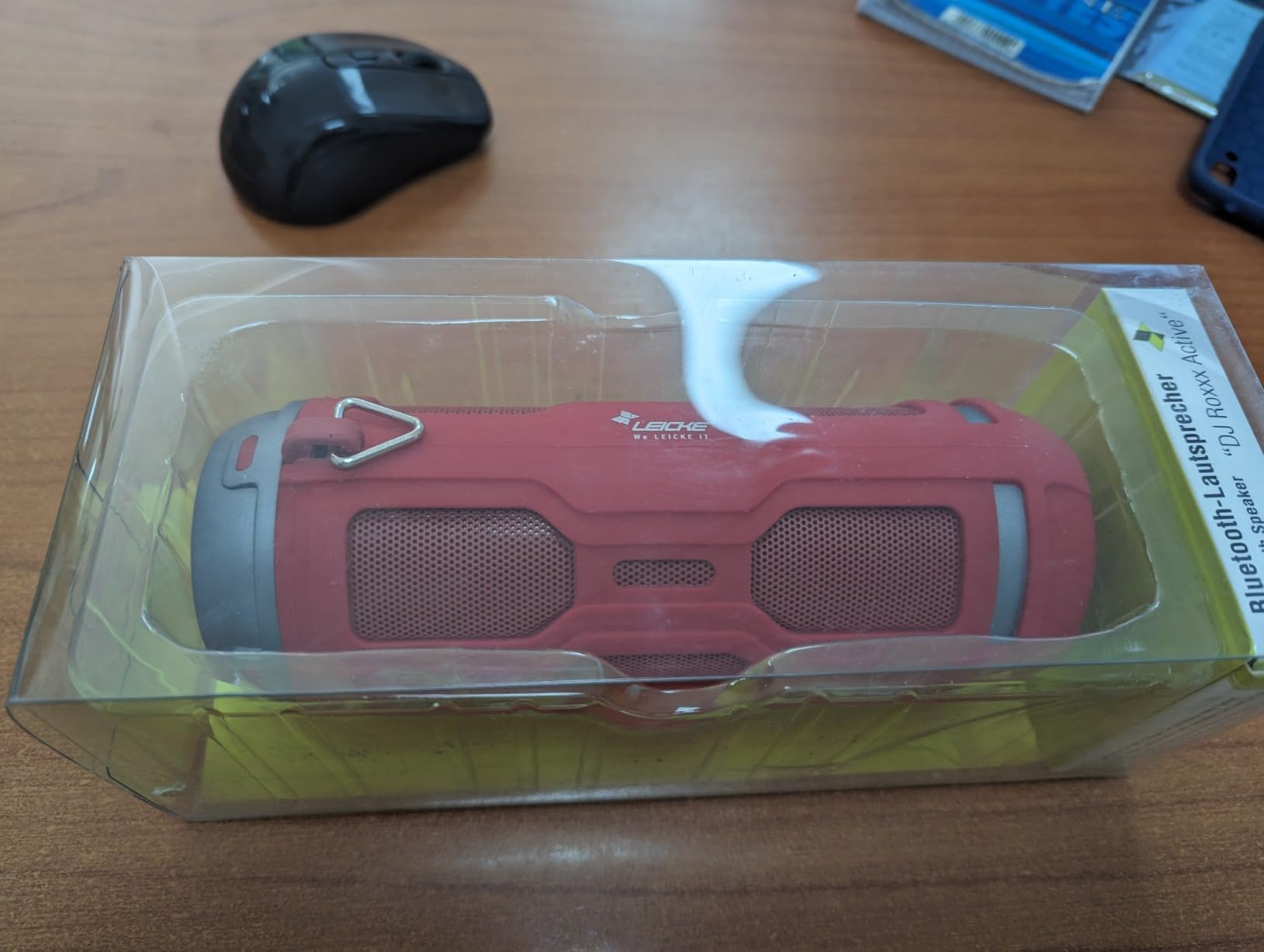 Leicke Sharon DJ Roxxx Cassa Bluetooth Rossa 10W IPX4